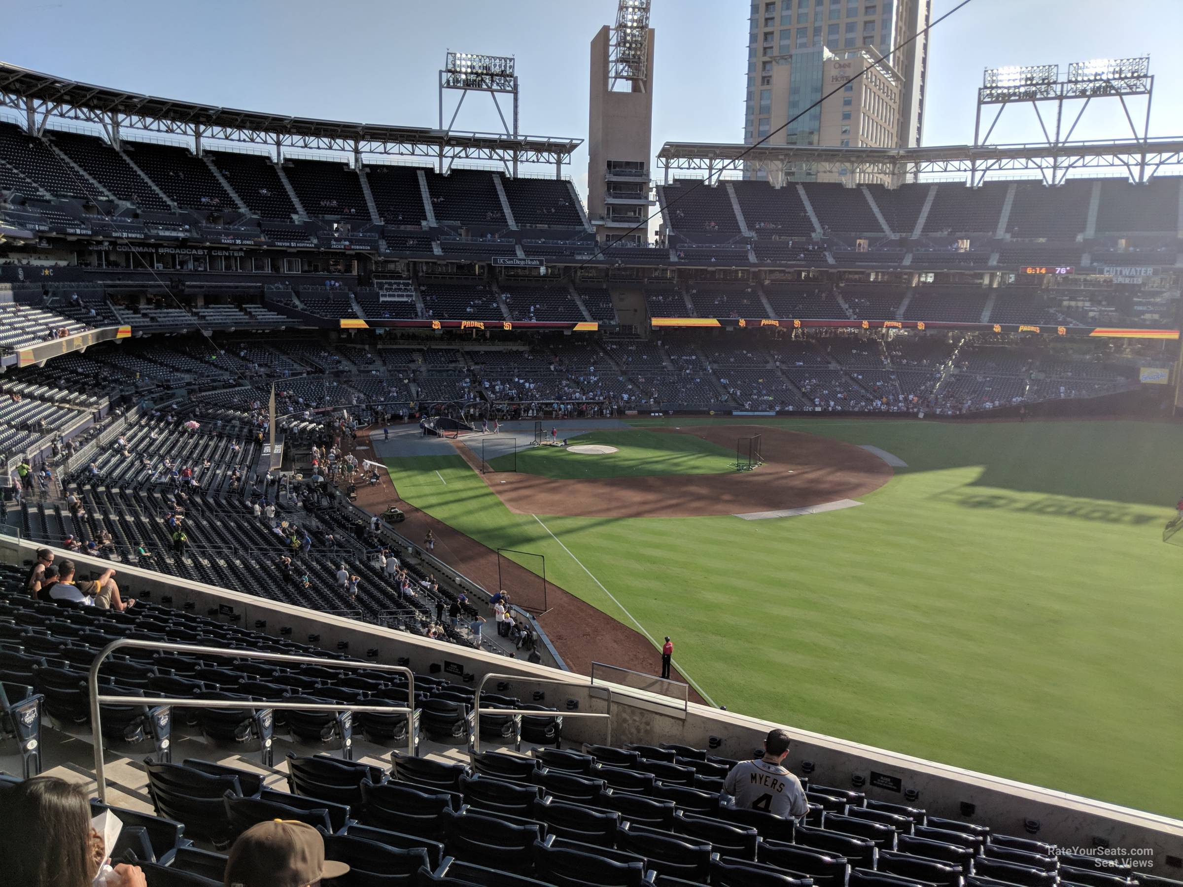 section 223, row 12 seat view  for baseball - petco park