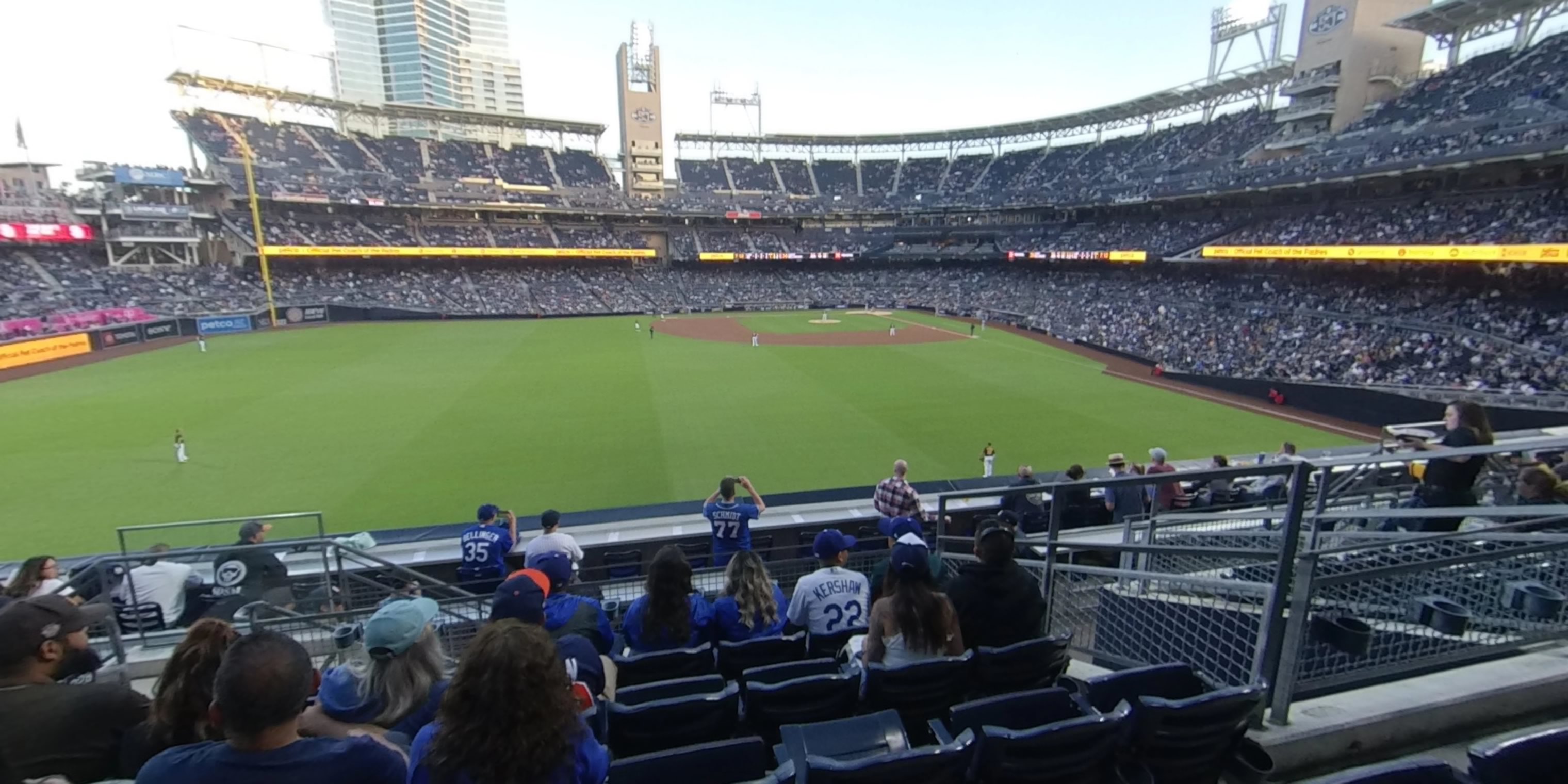 section 228 panoramic seat view  for baseball - petco park