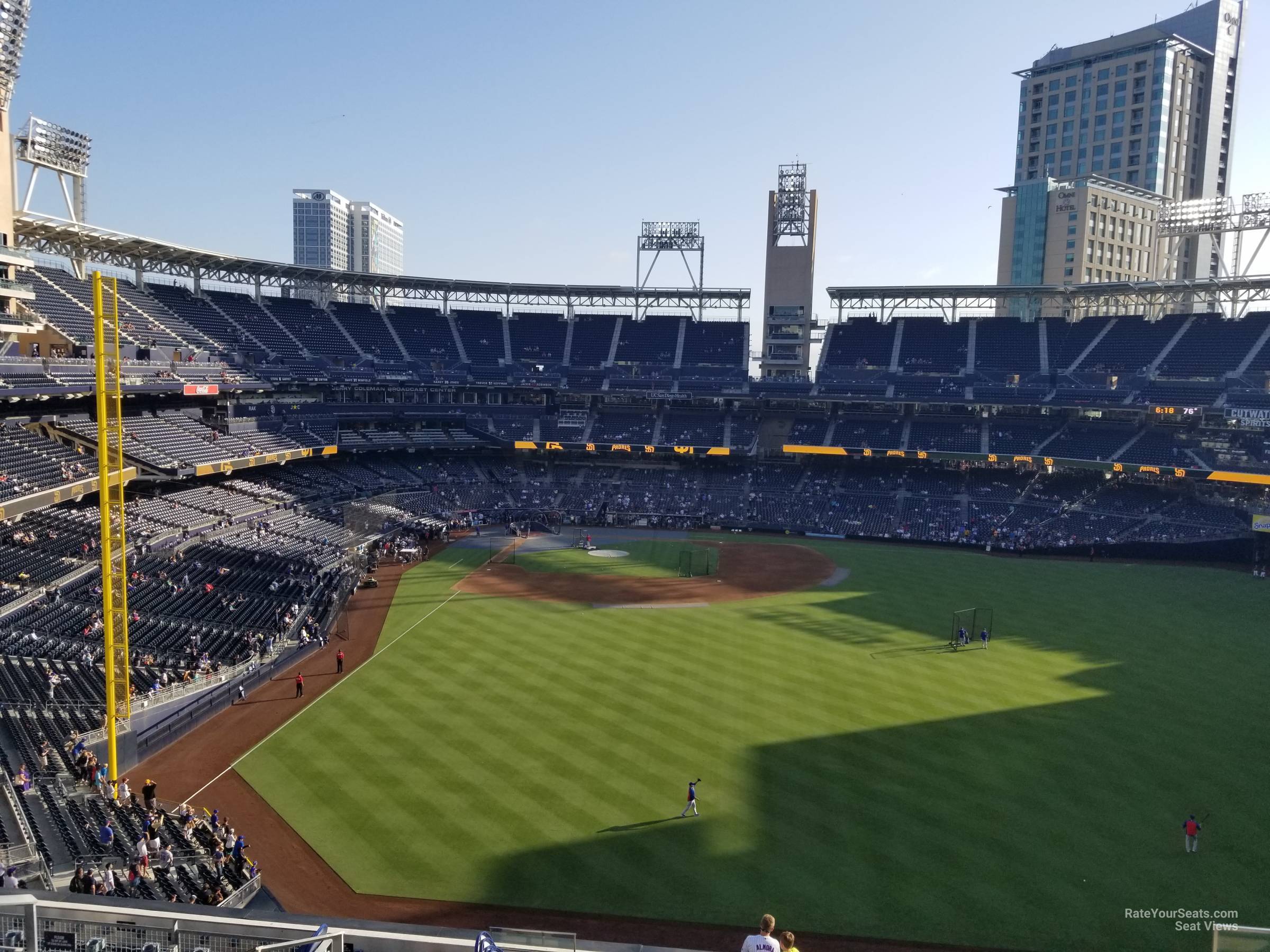 section 231, row 15 seat view  for baseball - petco park