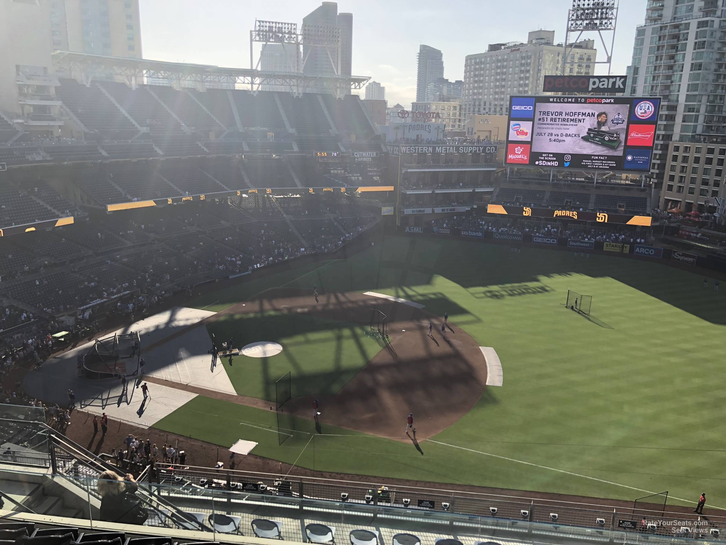 section 315, row 13 seat view  for baseball - petco park