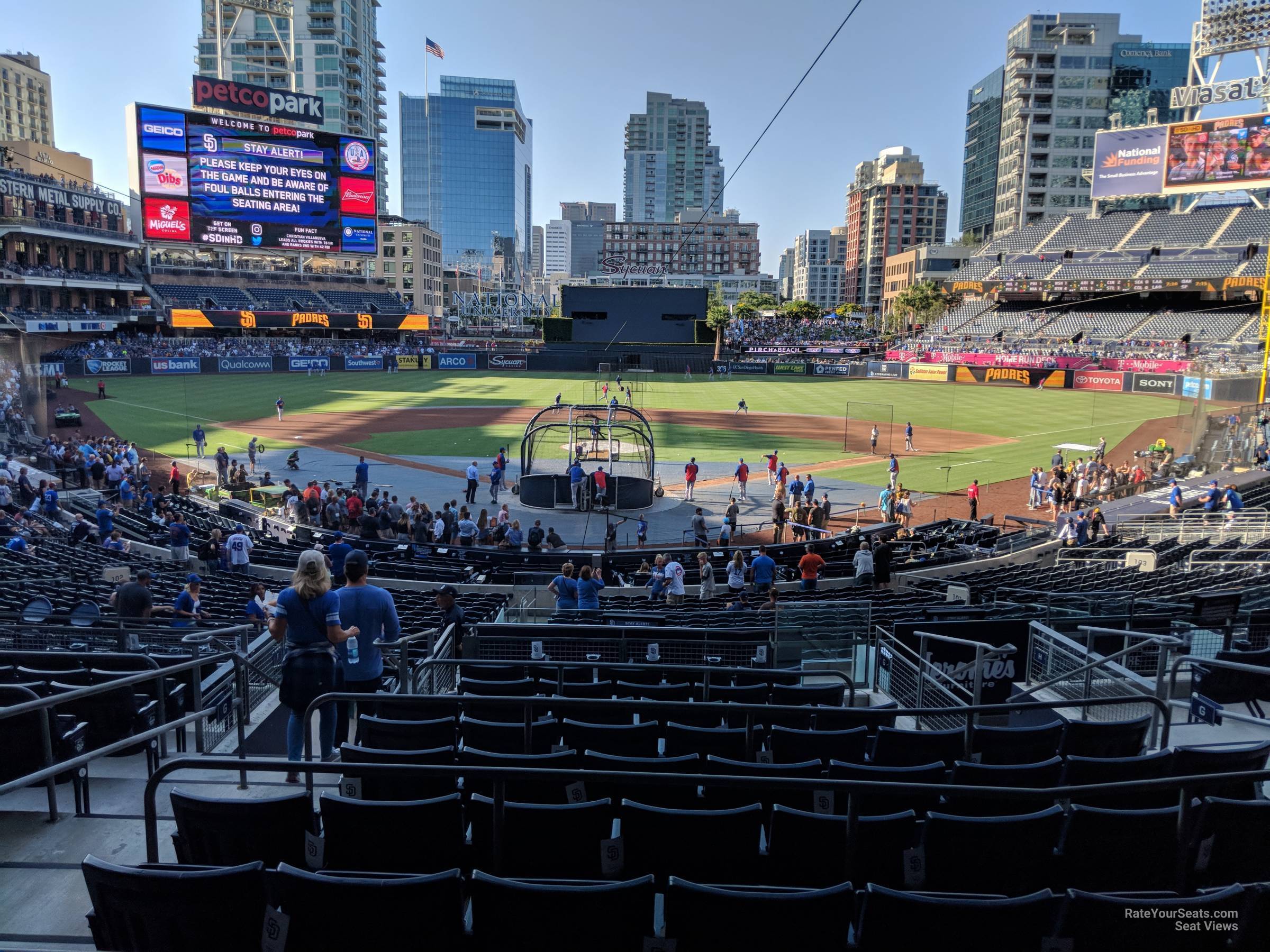 Section G At Petco Park Rateyourseats Com