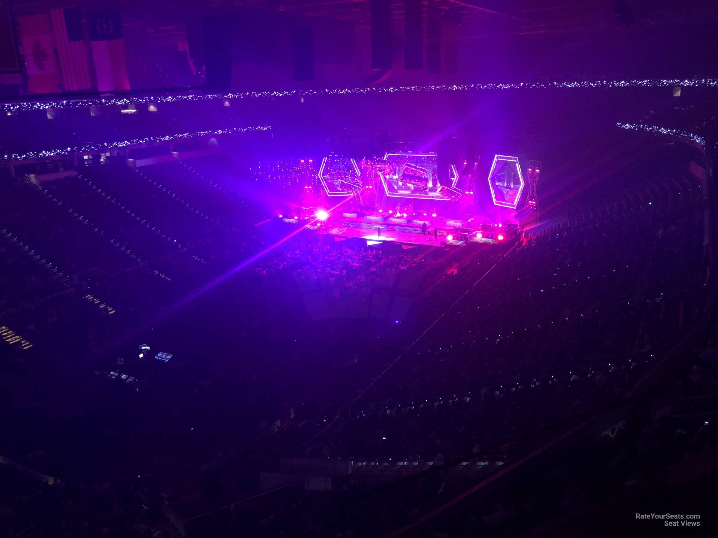 section 329, row d seat view  for concert - lenovo center