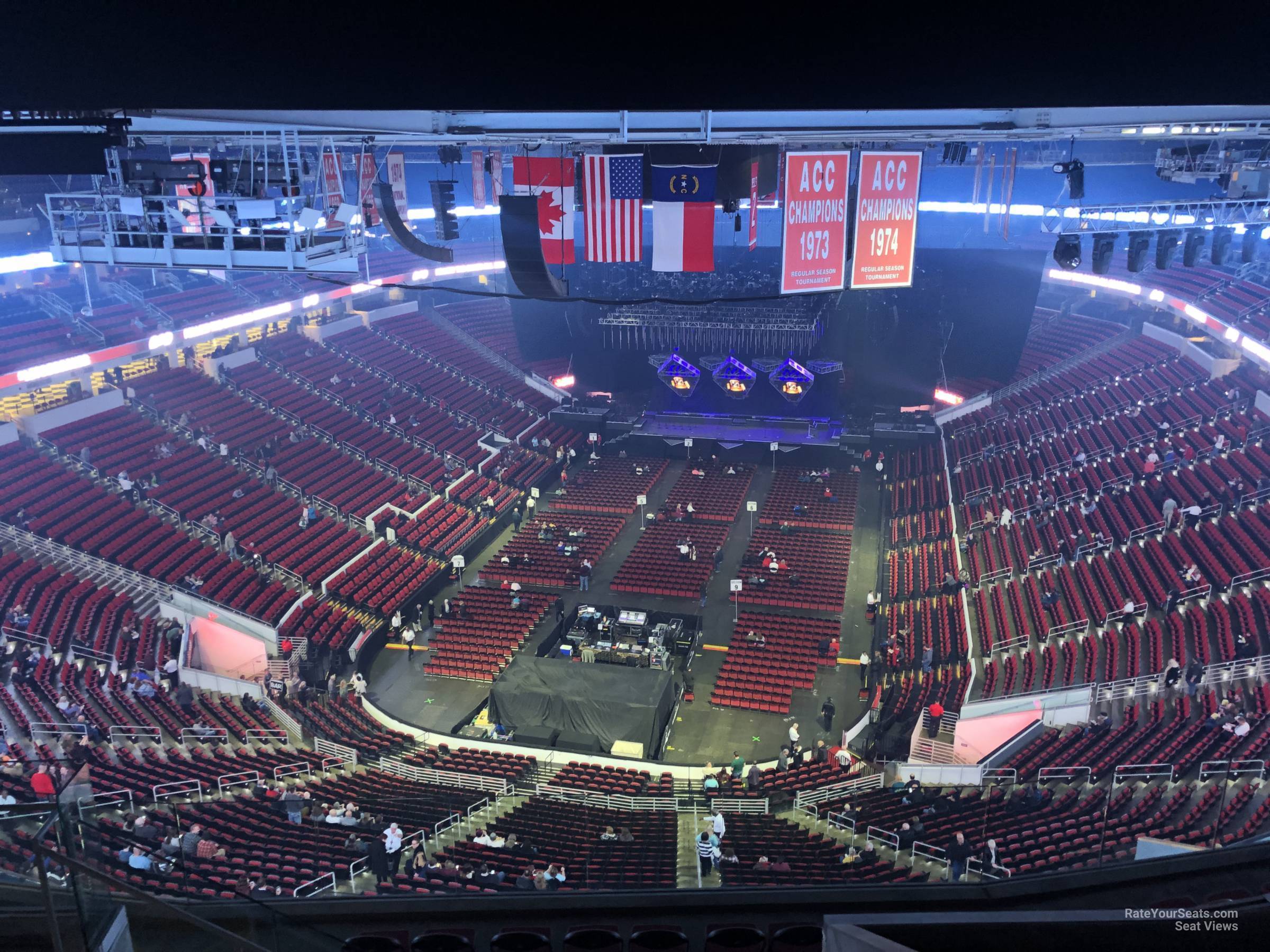 PNC Arena Section 332 Concert Seating
