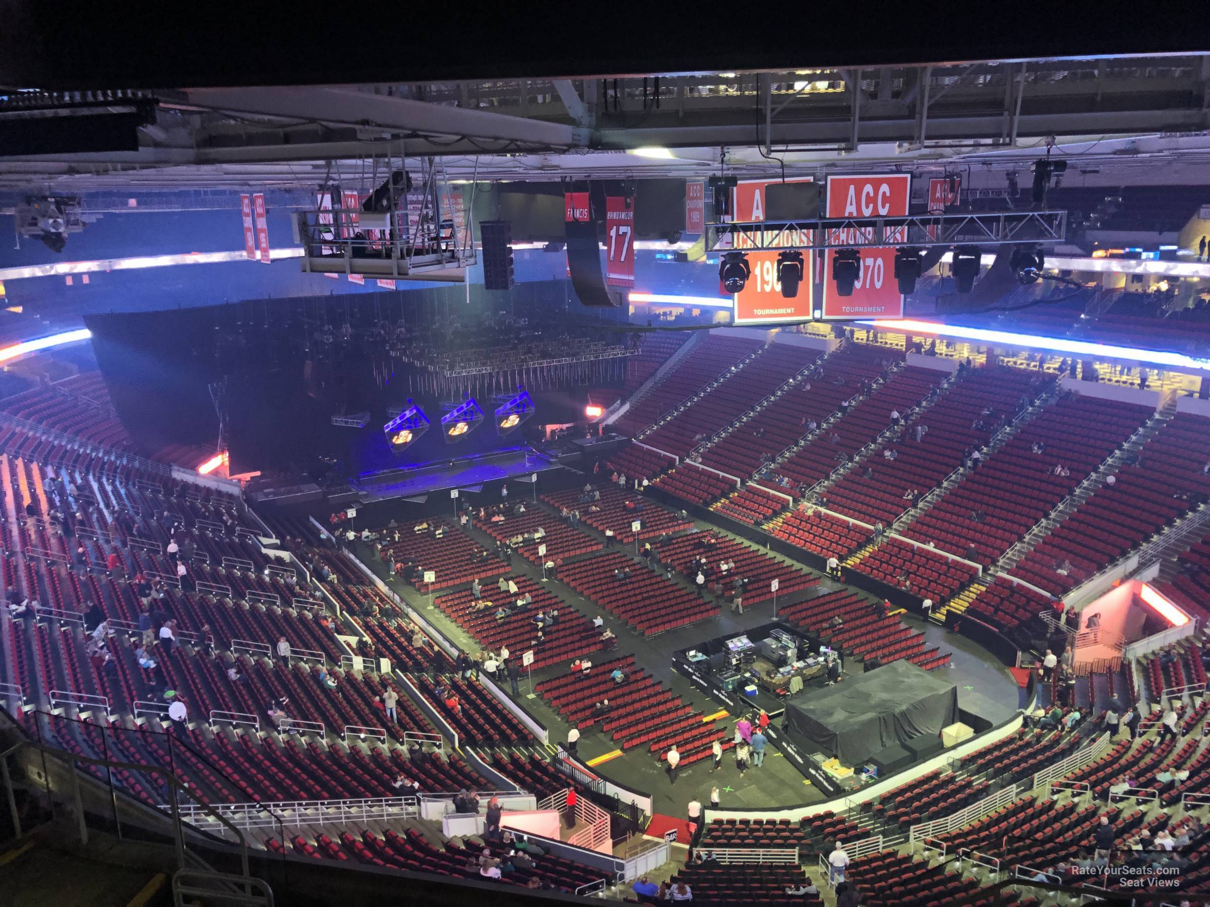 PNC Arena Section 336 Concert Seating
