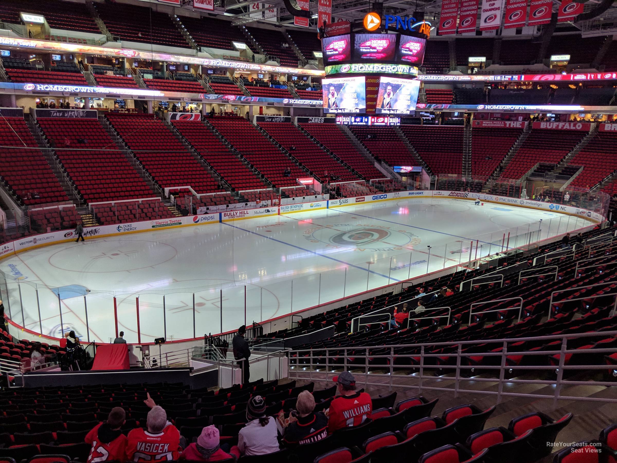 Carolina Hurricanes Seating Chart With Rows