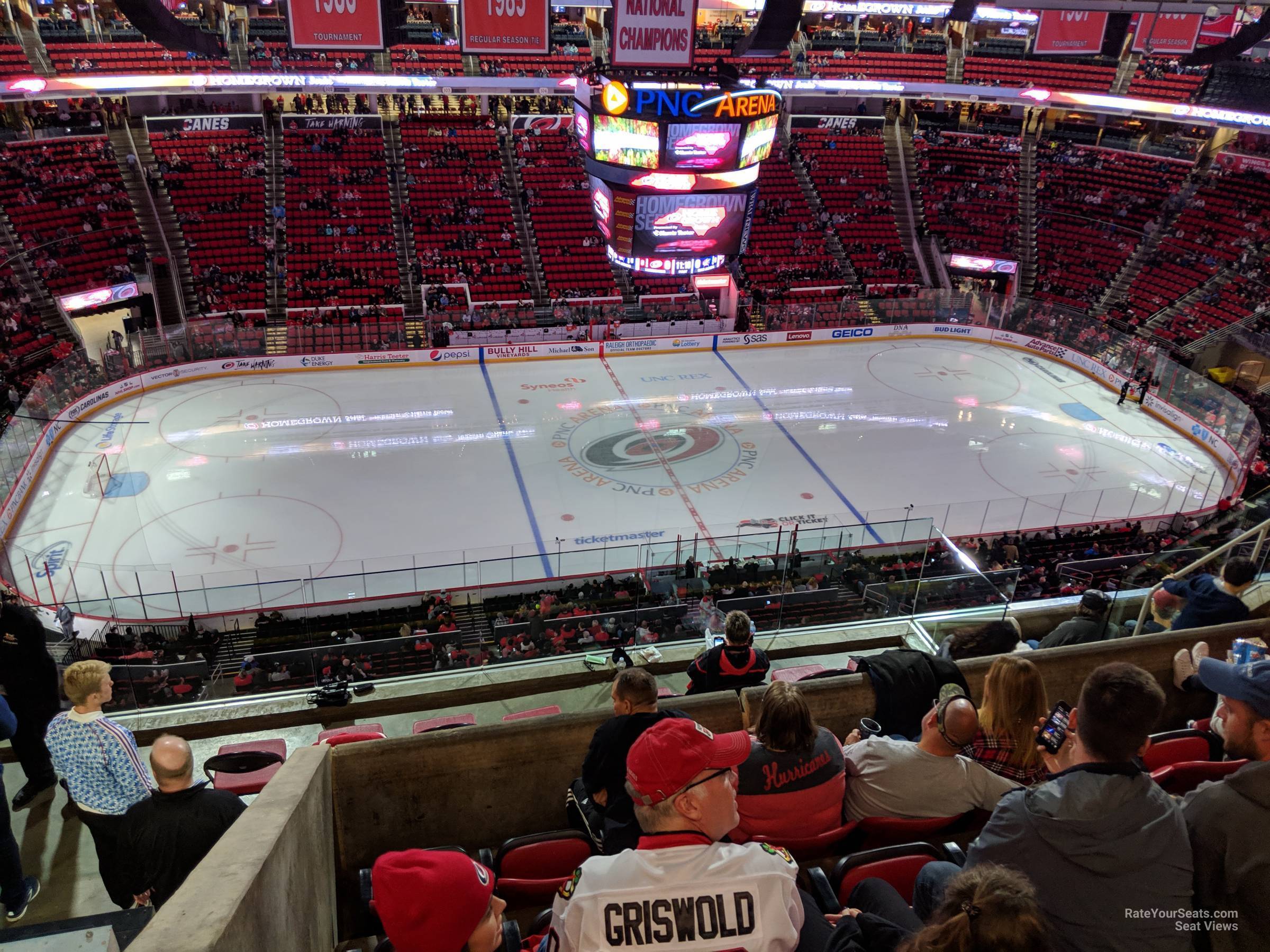 PNC Arena Seating Charts 