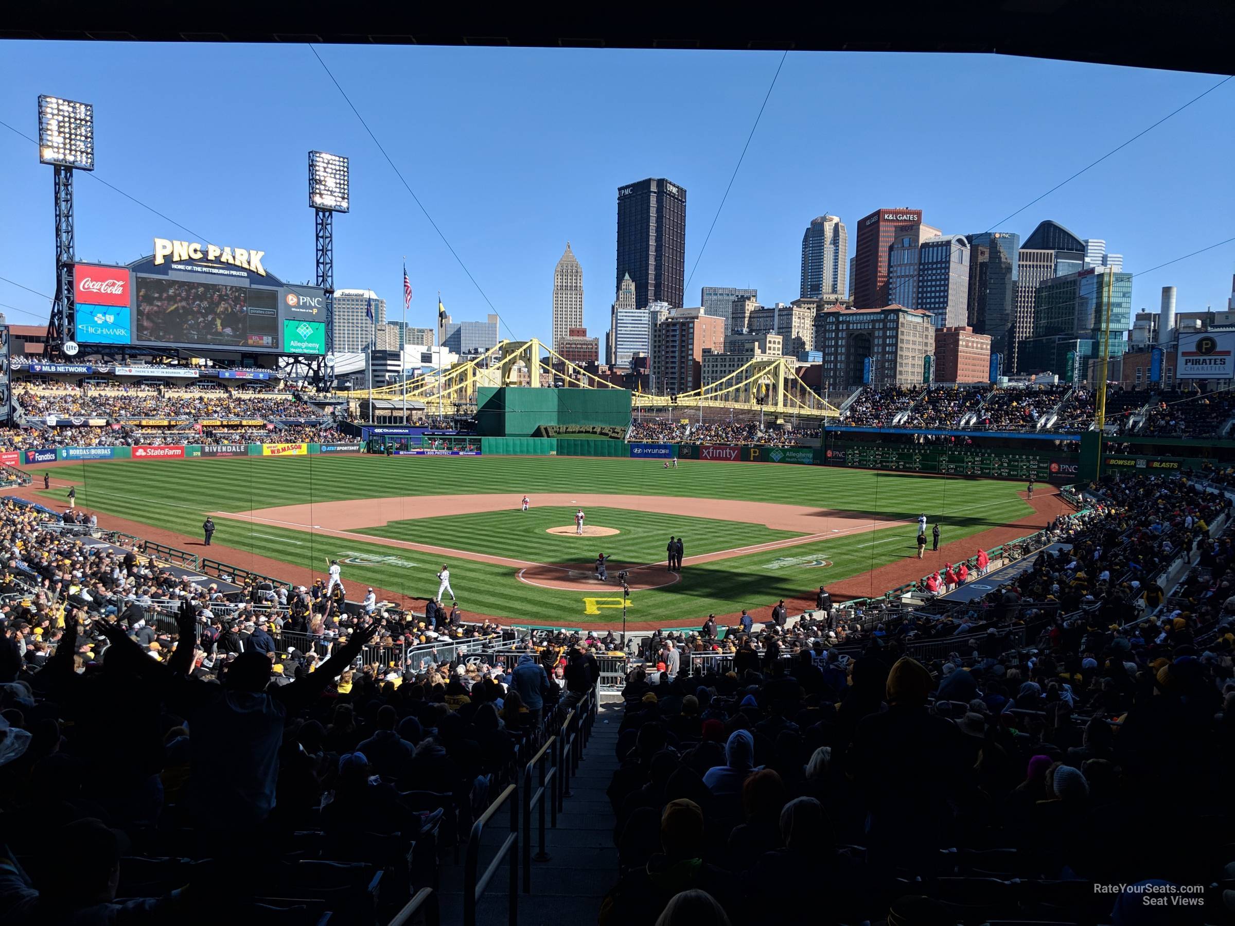 Pnc Park Seating Chart Rows Matttroy