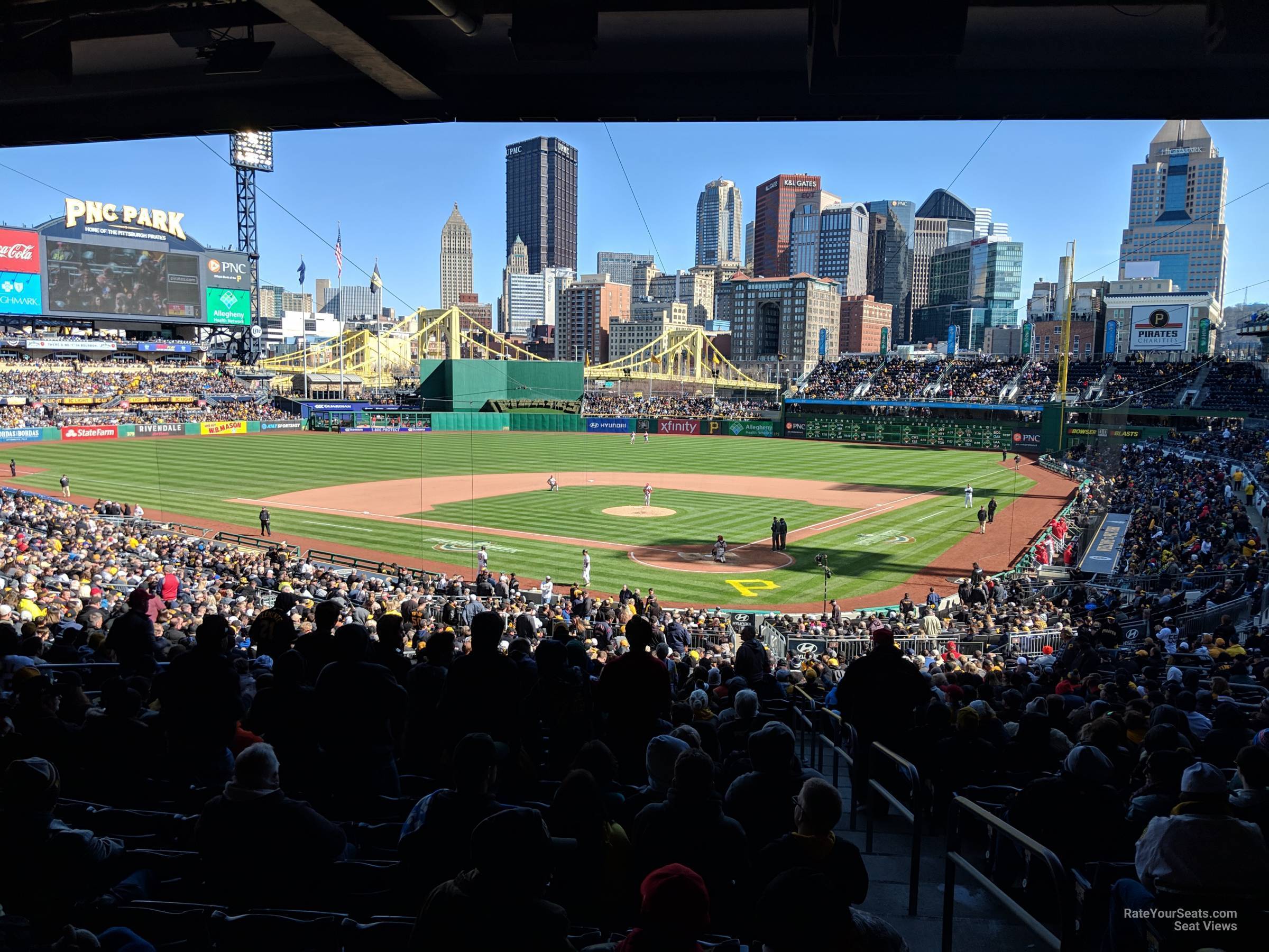 Pnc Park Row Chart