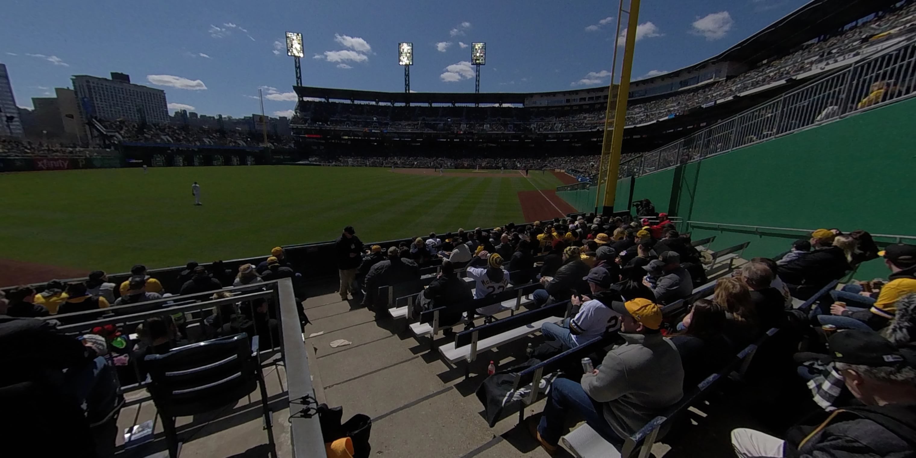 section 133 panoramic seat view  for baseball - pnc park