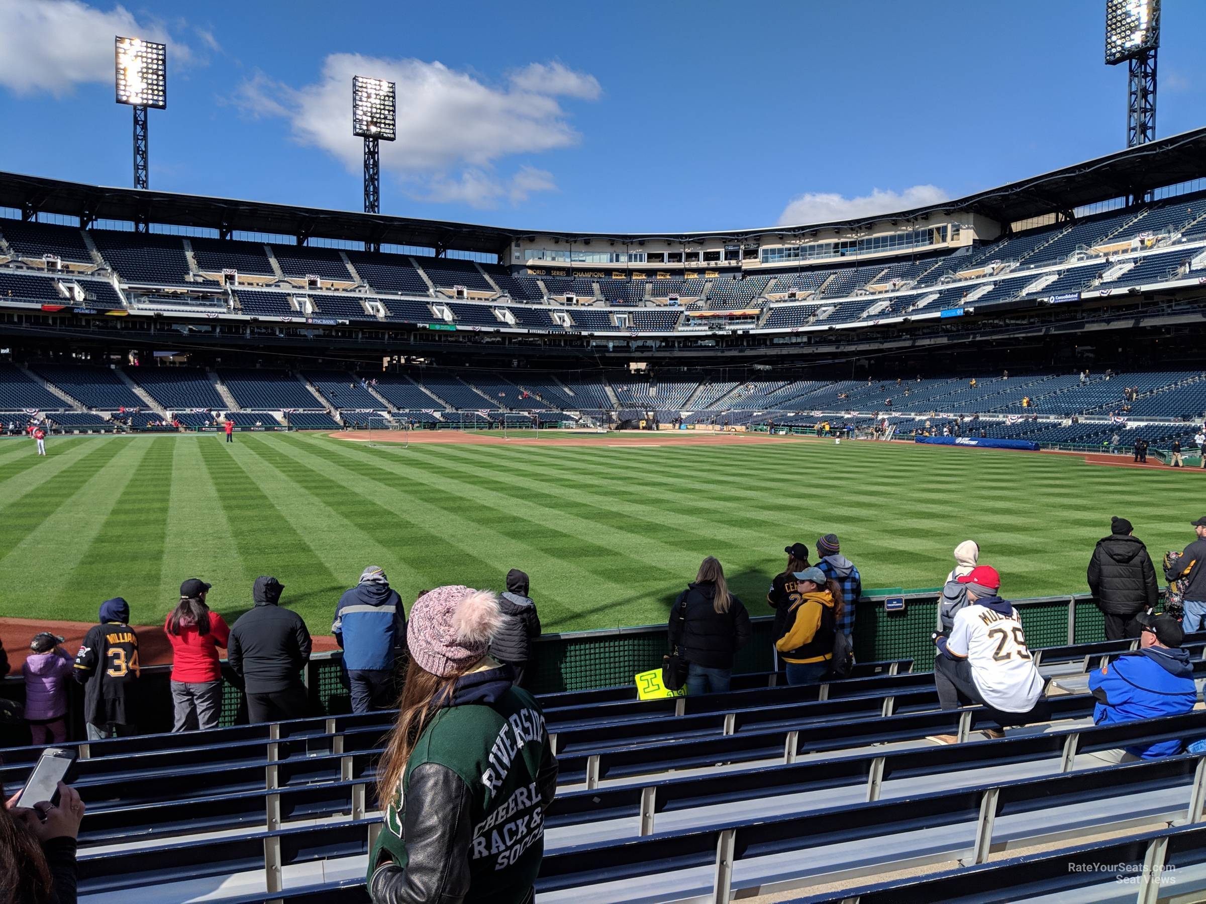 section 138, row l seat view  for baseball - pnc park