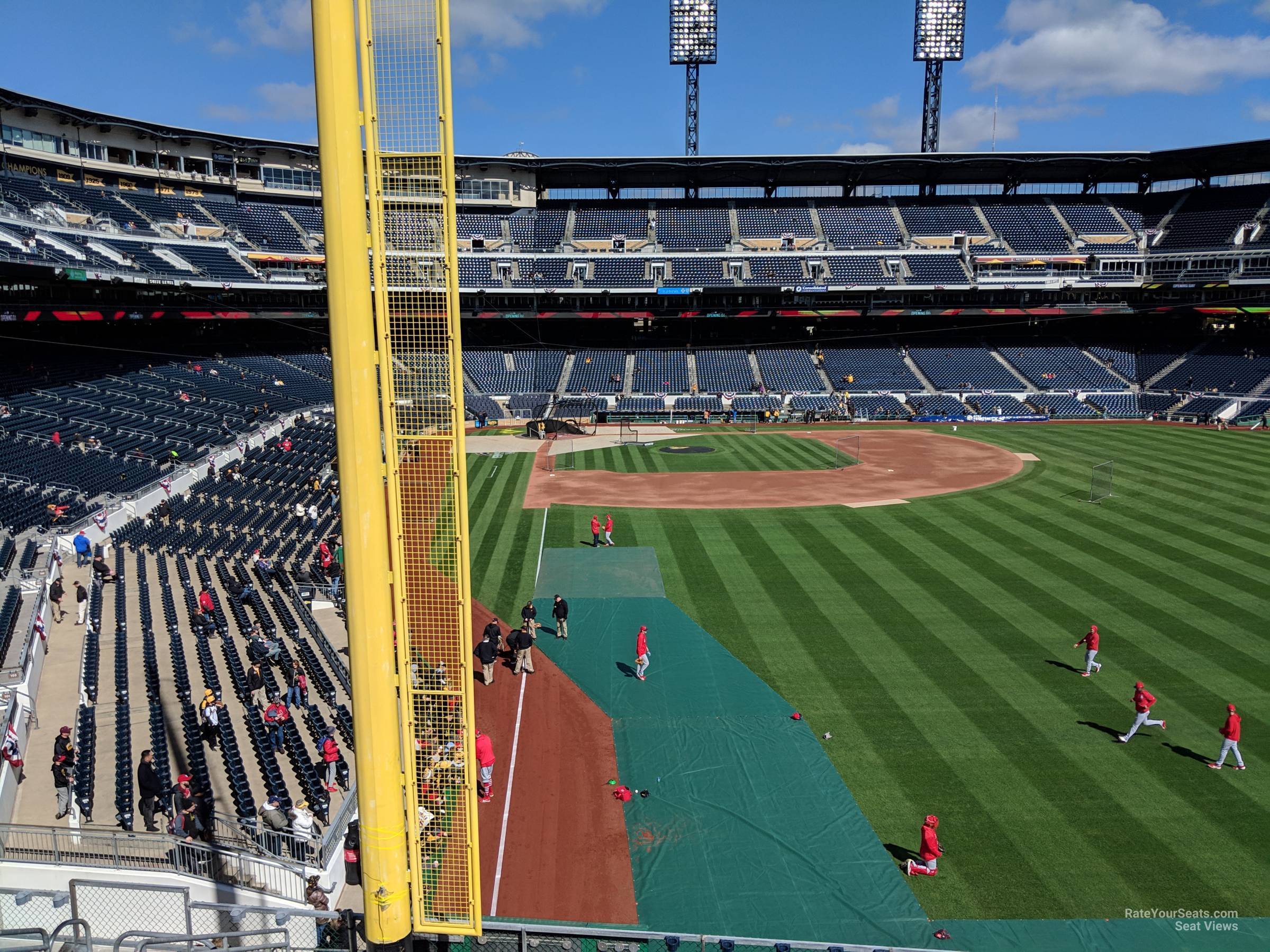 section 145, row l seat view  for baseball - pnc park