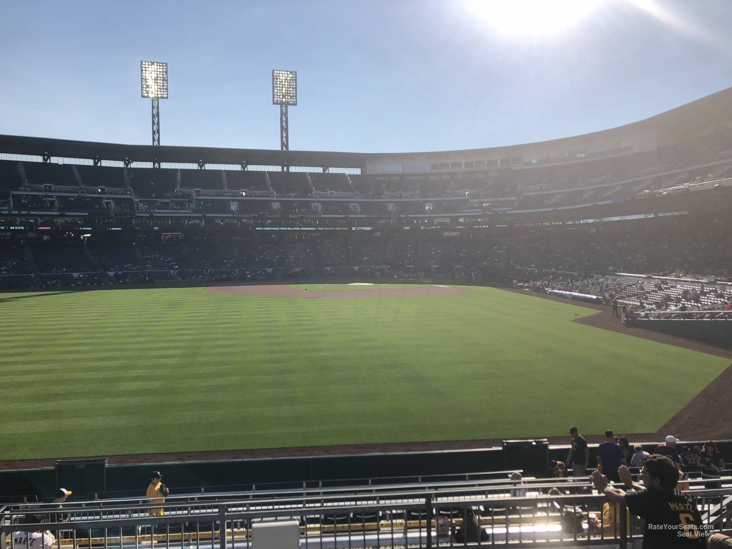 section 236, row f seat view  for baseball - pnc park
