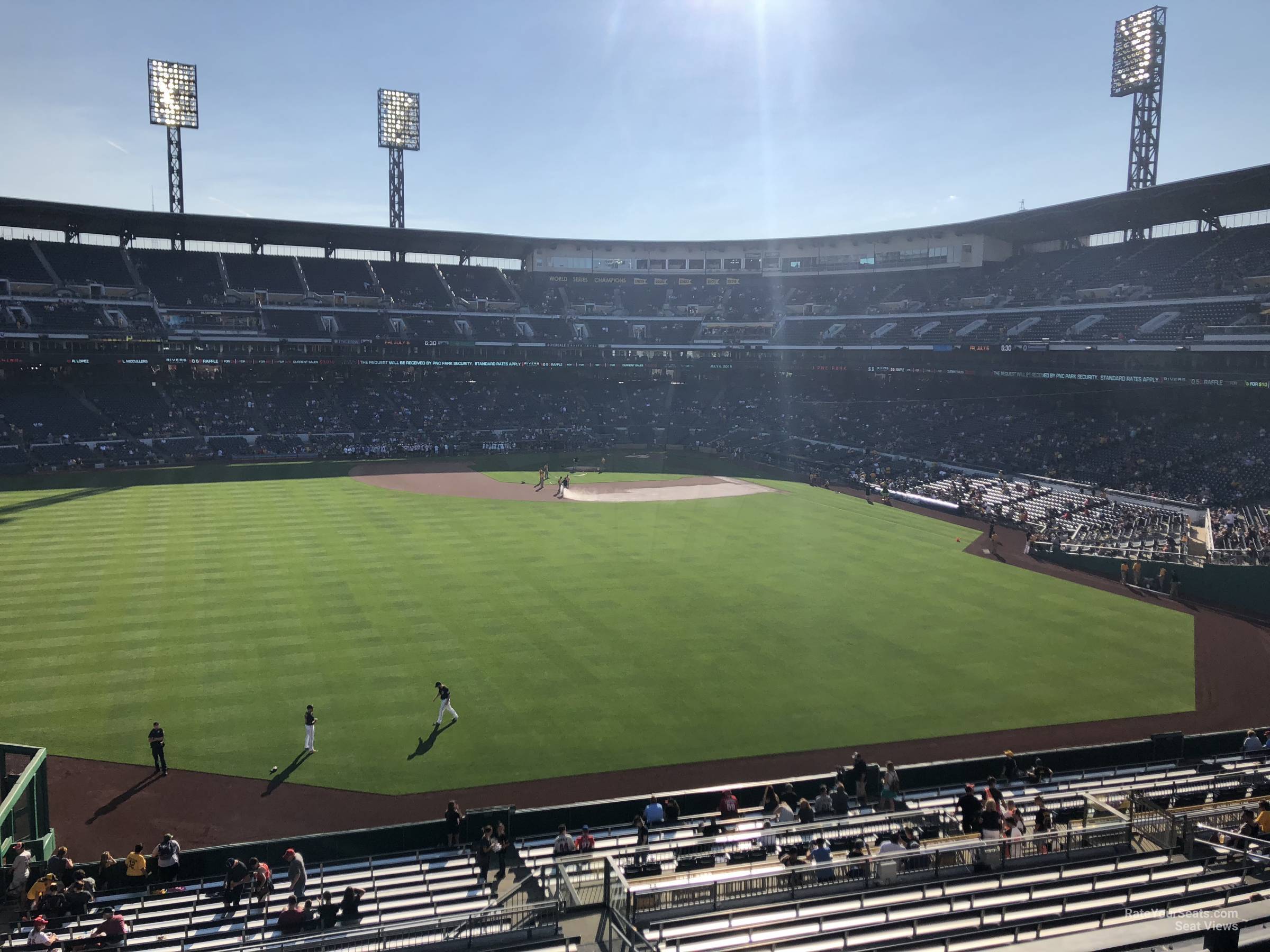 section 339, row c seat view  - pnc park