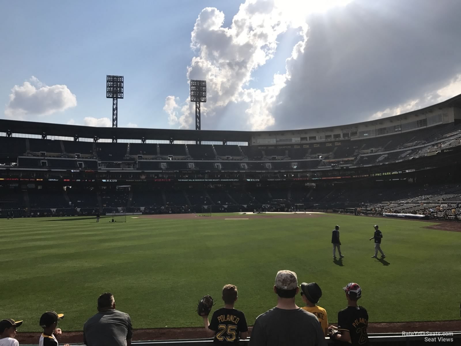 pnc park section 136 rateyourseats com pnc park chart