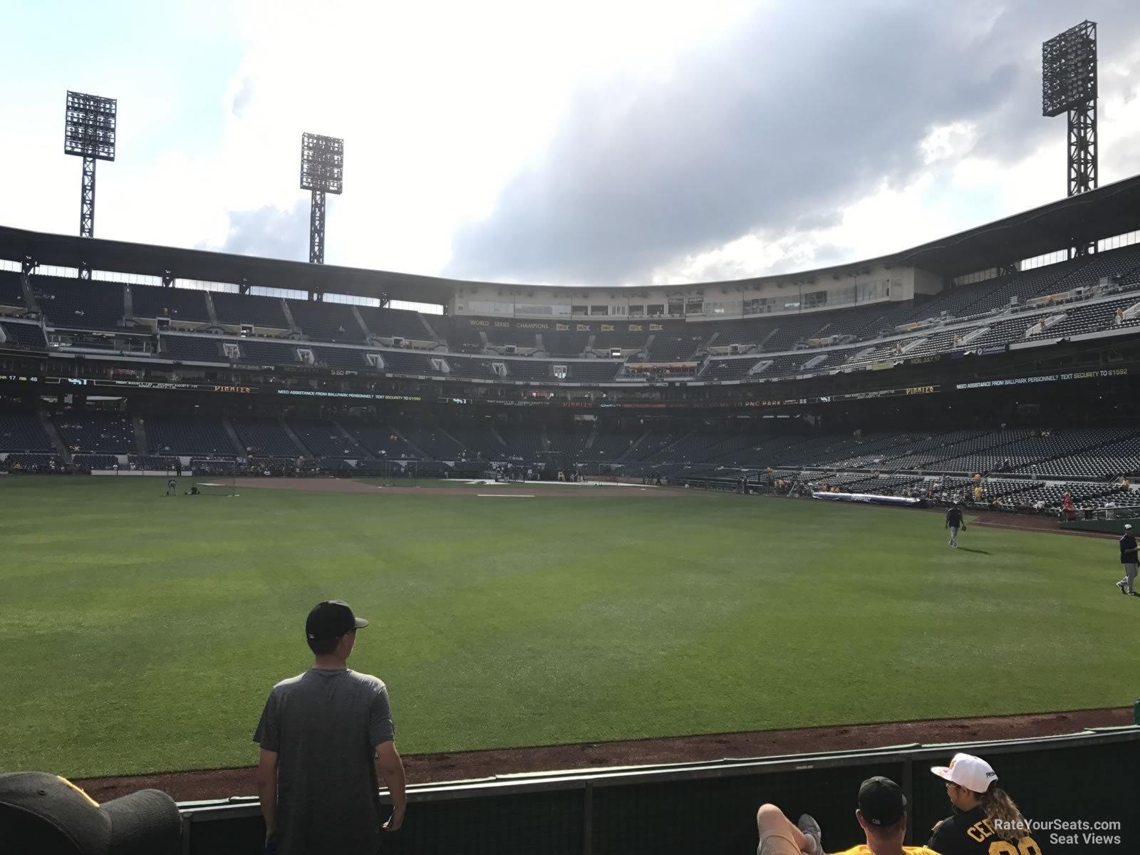 section 137, row f seat view  for baseball - pnc park