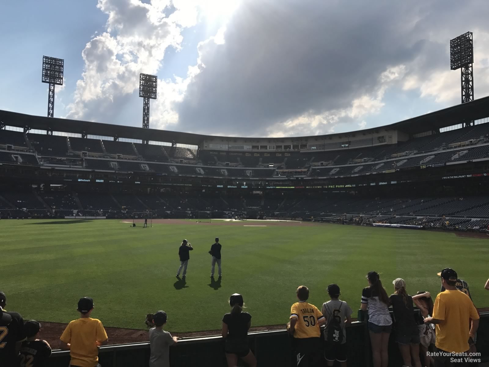 section 138, row f seat view  - pnc park