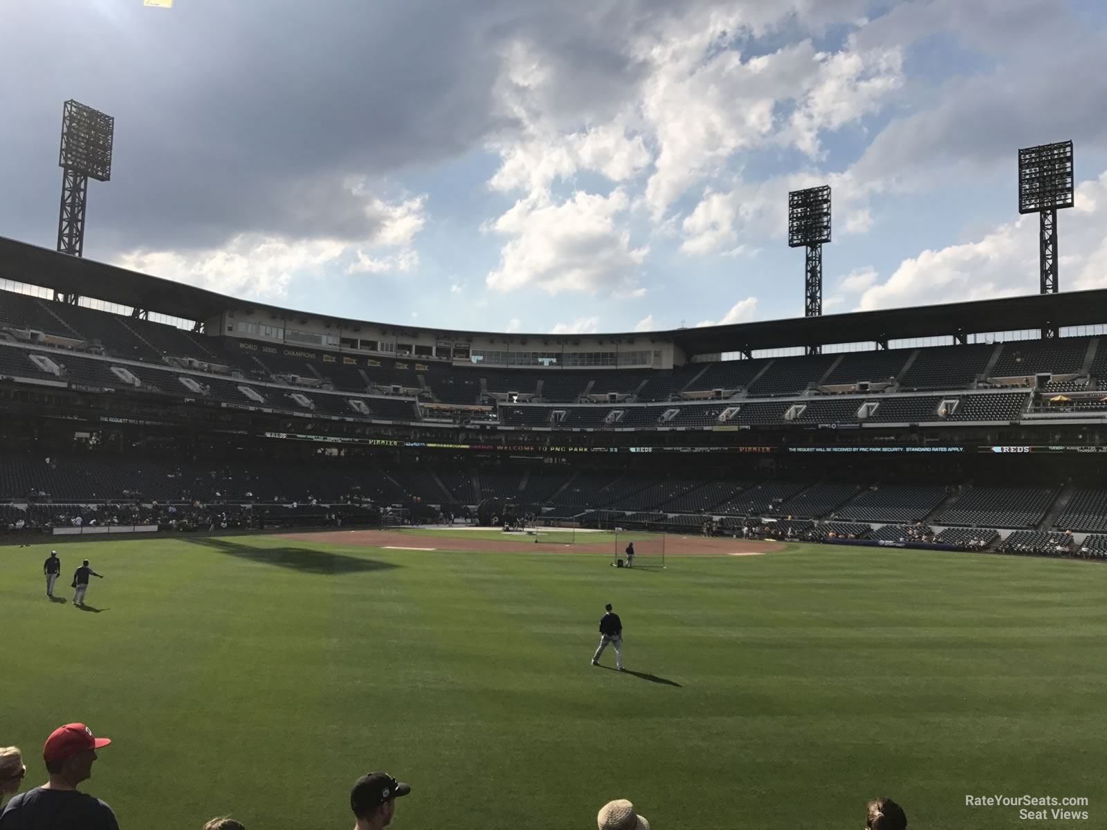 section 139, row f seat view  for baseball - pnc park