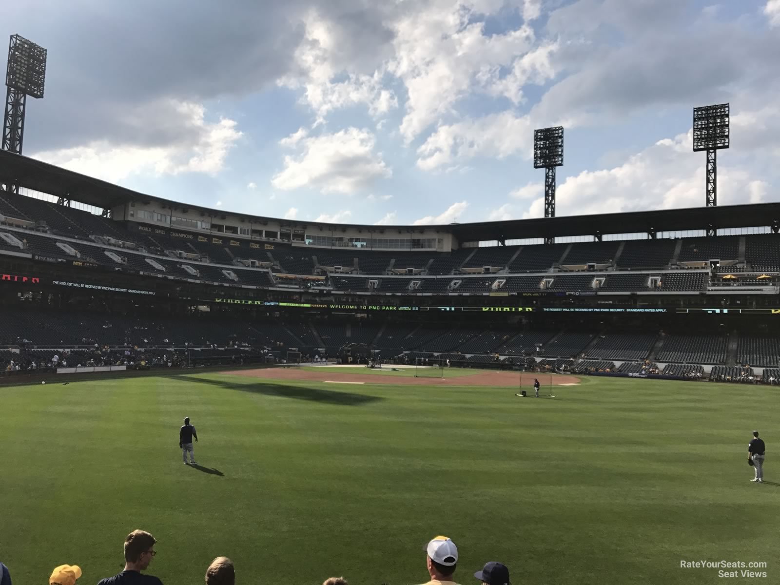 section 141, row f seat view  for baseball - pnc park