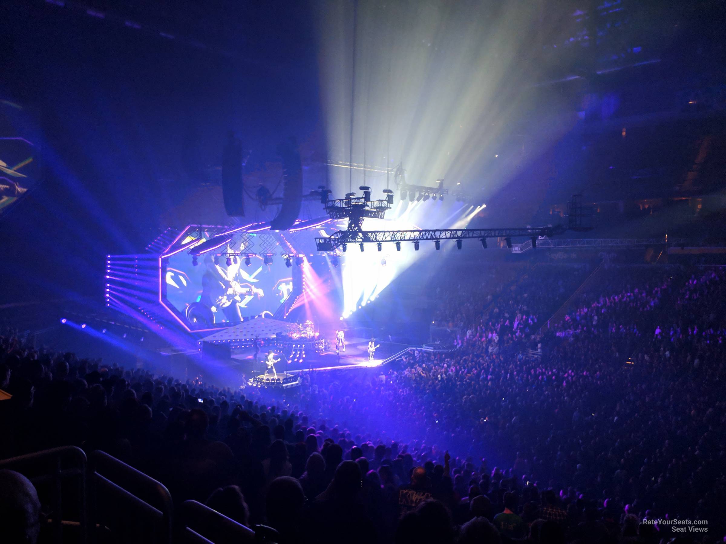 section 111, row y seat view  for concert - ppg paints arena