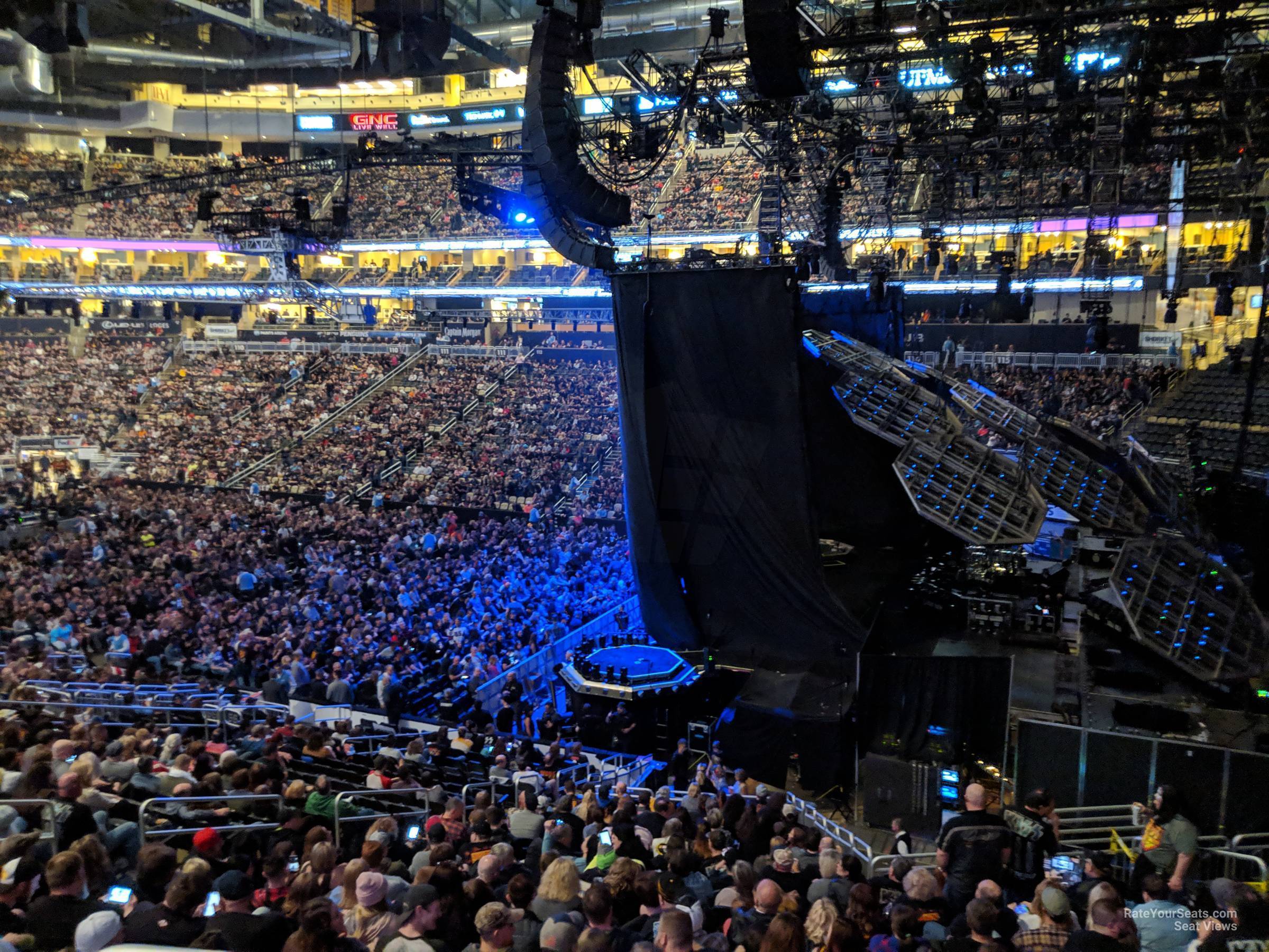 PPG Paints Arena Section 121 Concert Seating - RateYourSeats.com