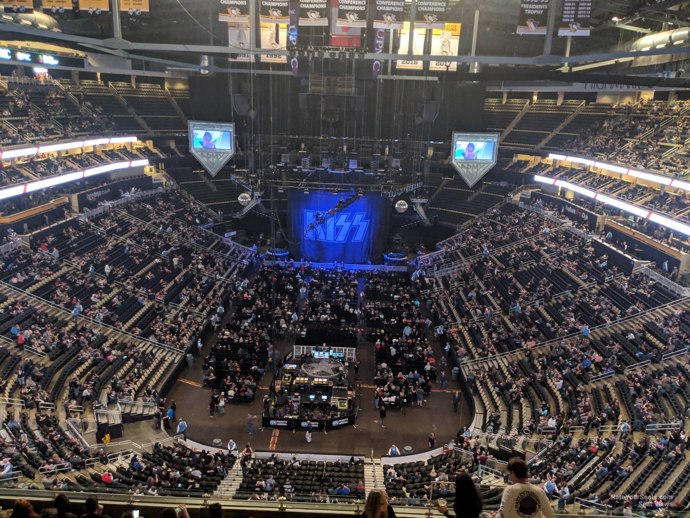 PPG Paints Arena Section 211 Concert Seating