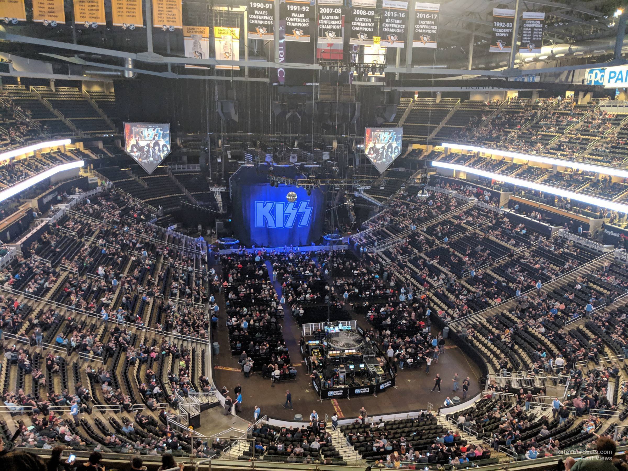 Switching over PPG Paints Arena for different events