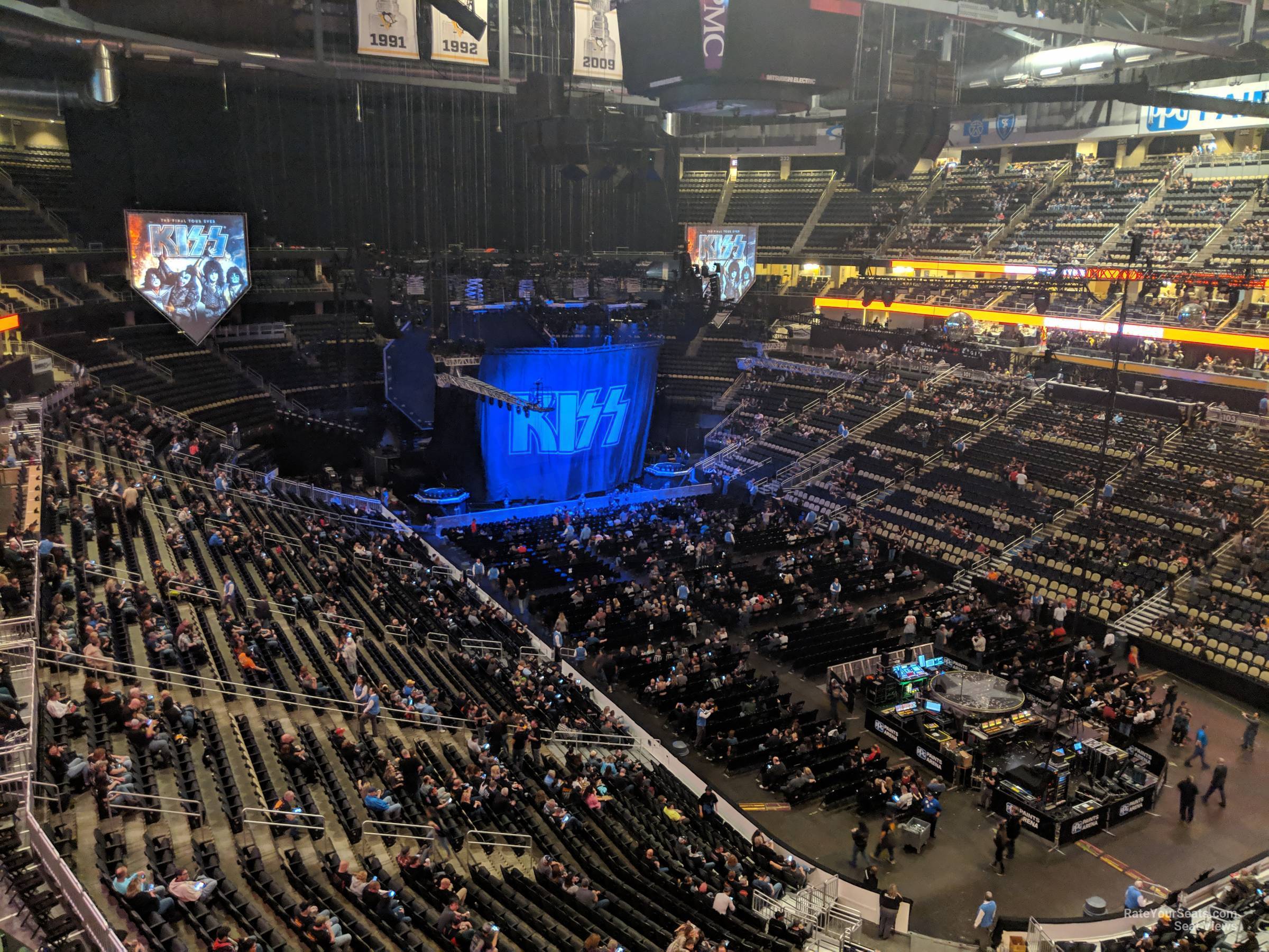 Section 203 at PPG Paints Arena 