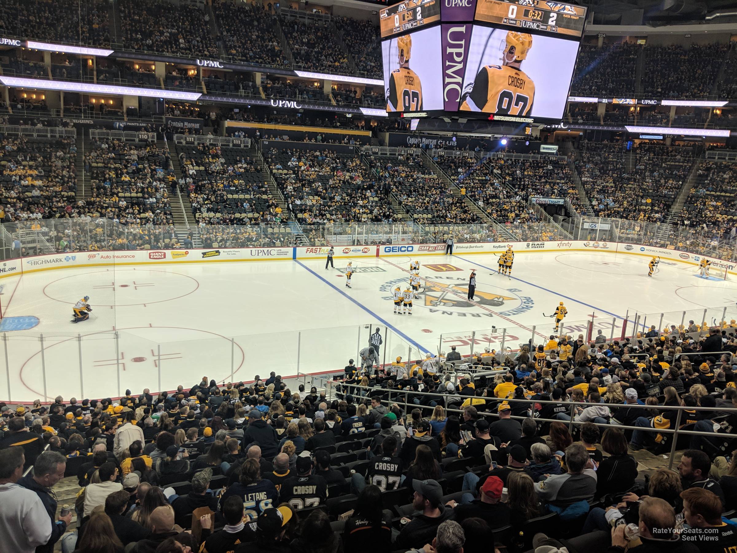 Section 104 At Ppg Paints Arena