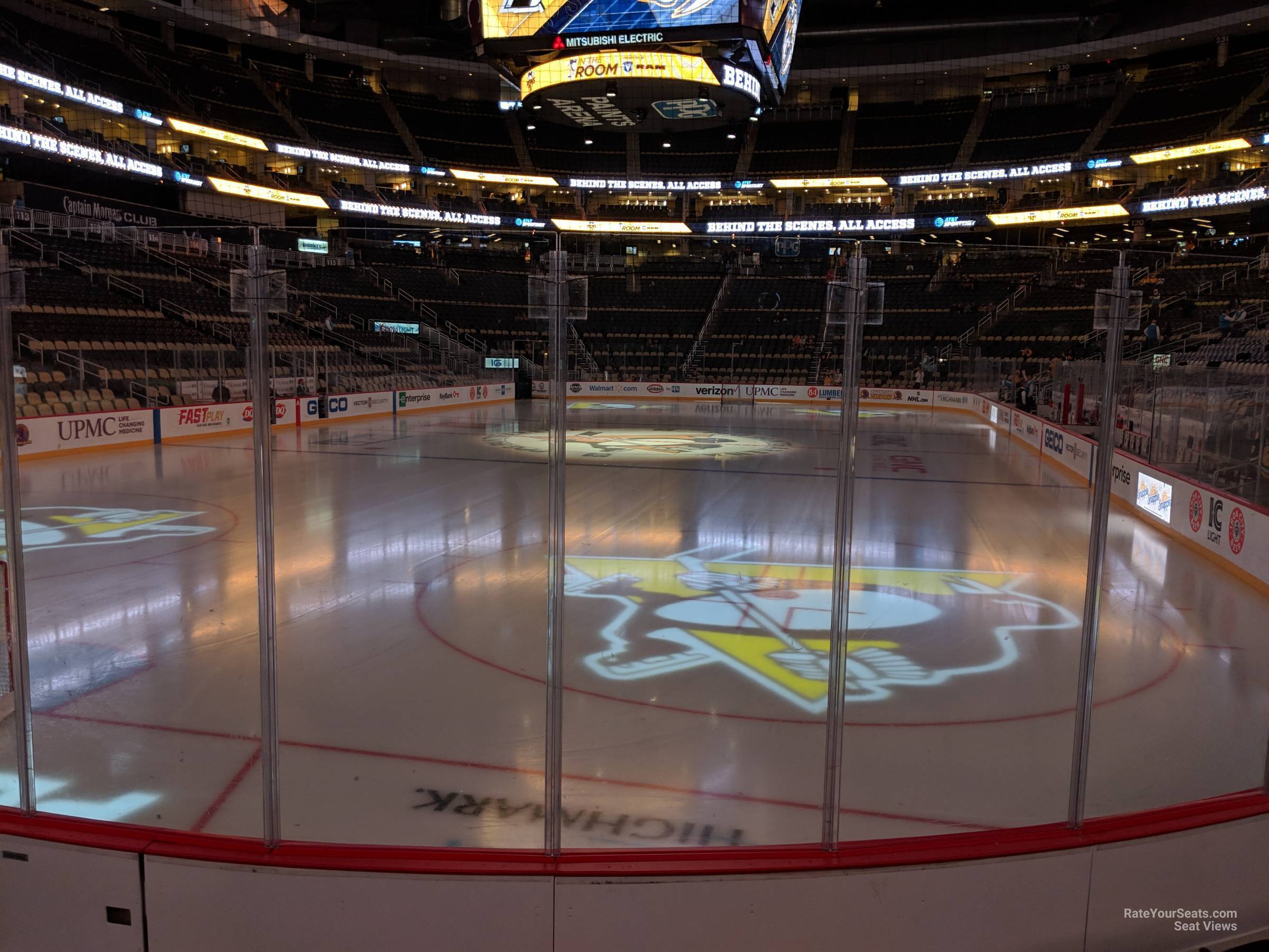 Section 106 at PPG Paints Arena Pittsburgh Penguins