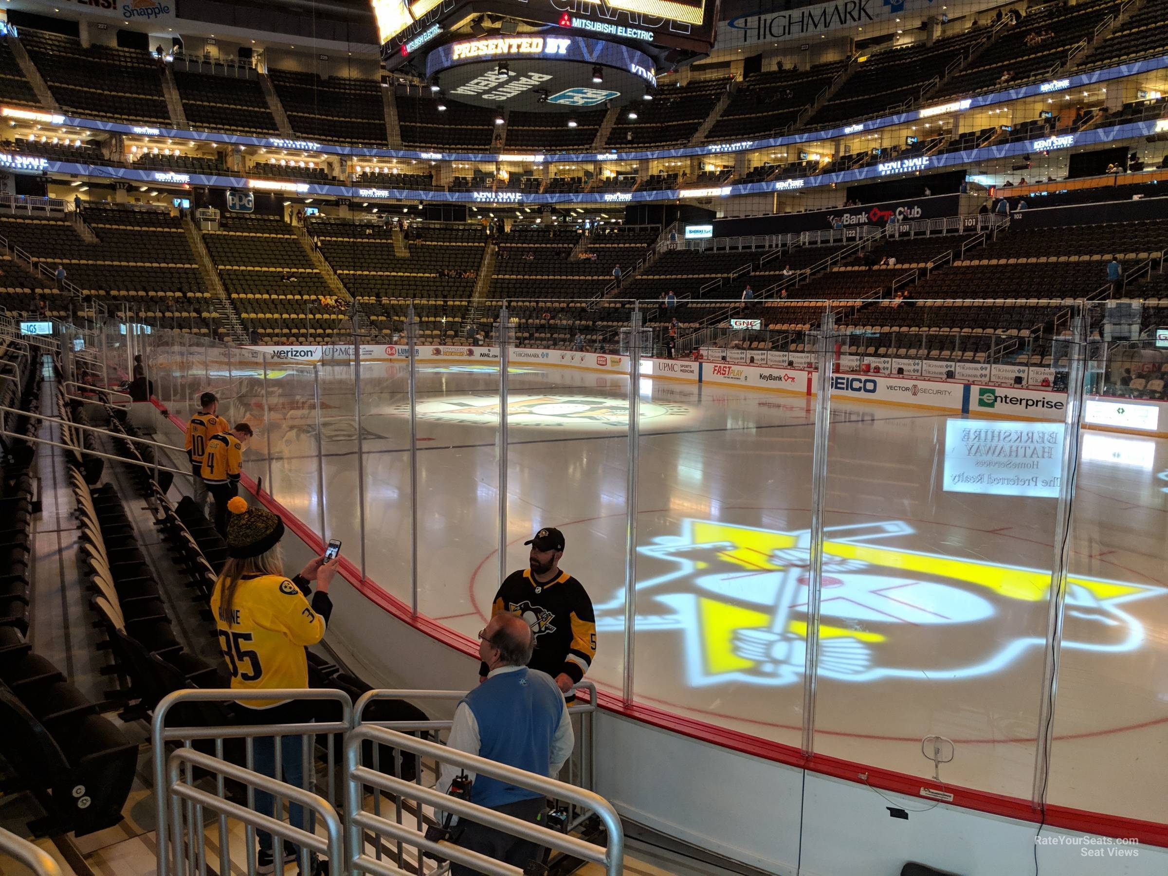 Section 109 at PPG Paints Arena