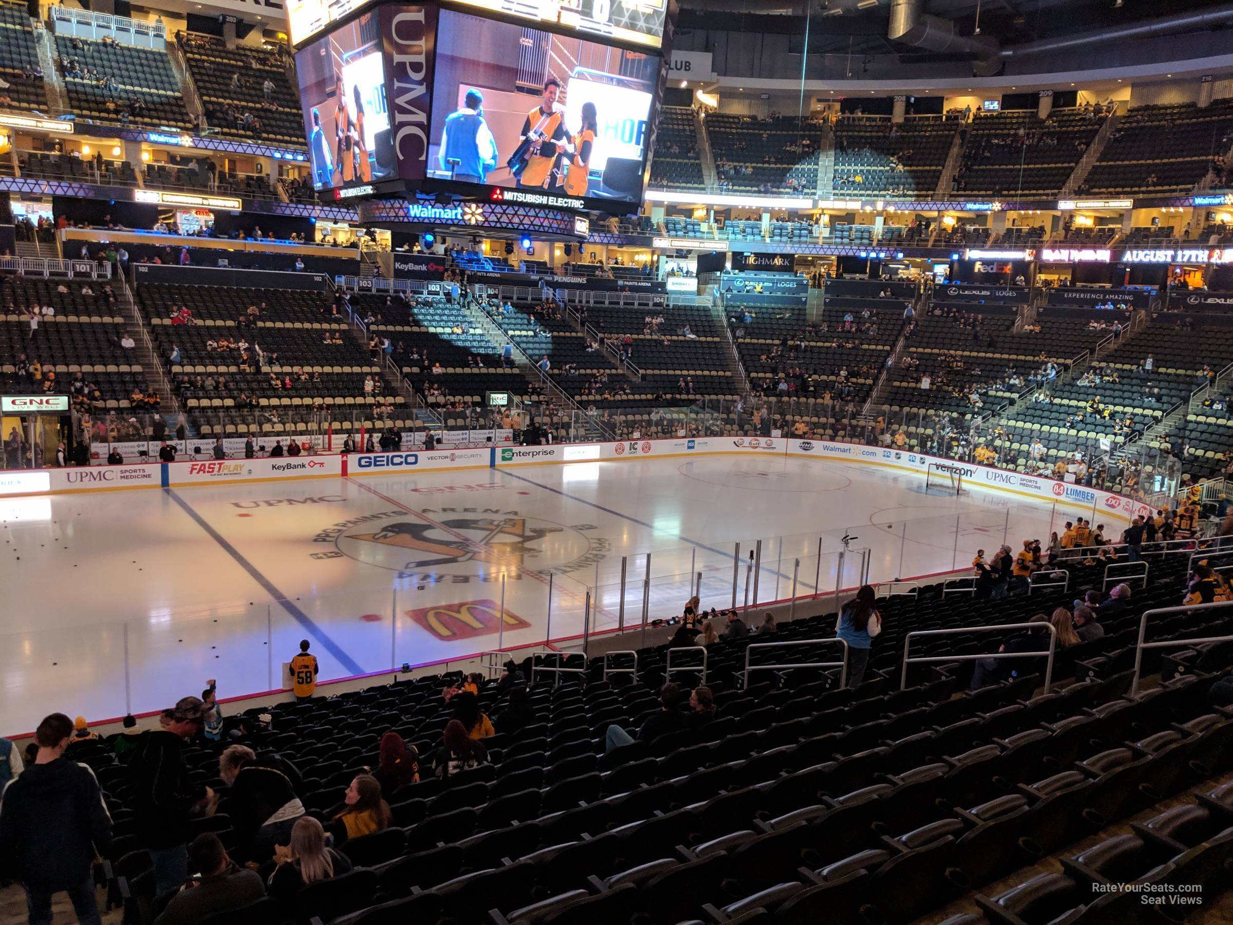 Ppg Arena Seating Chart For Concerts