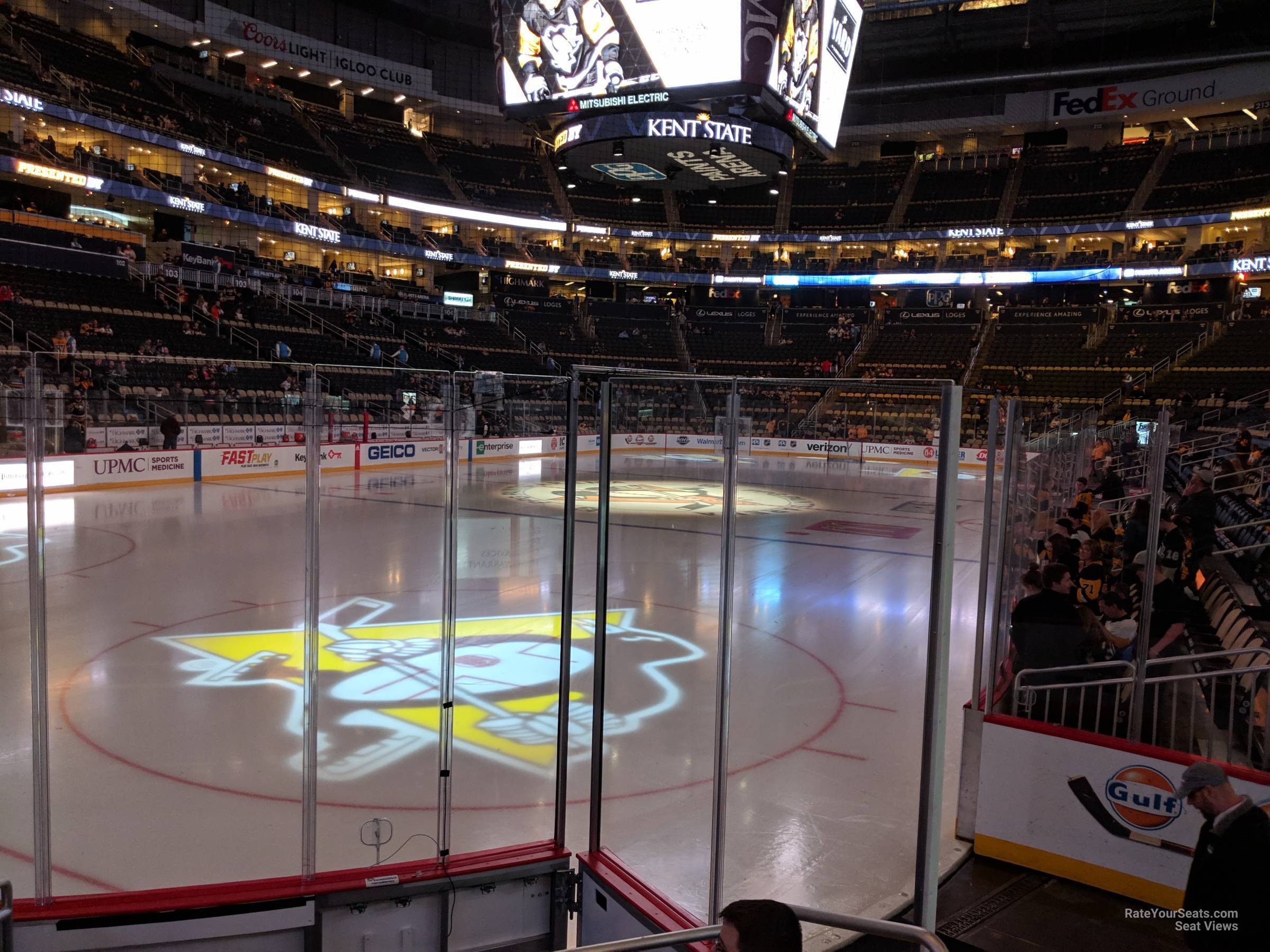 PPG Paints Arena, section 101, home of Pittsburgh Penguins, Pittsburgh  Power, page 1