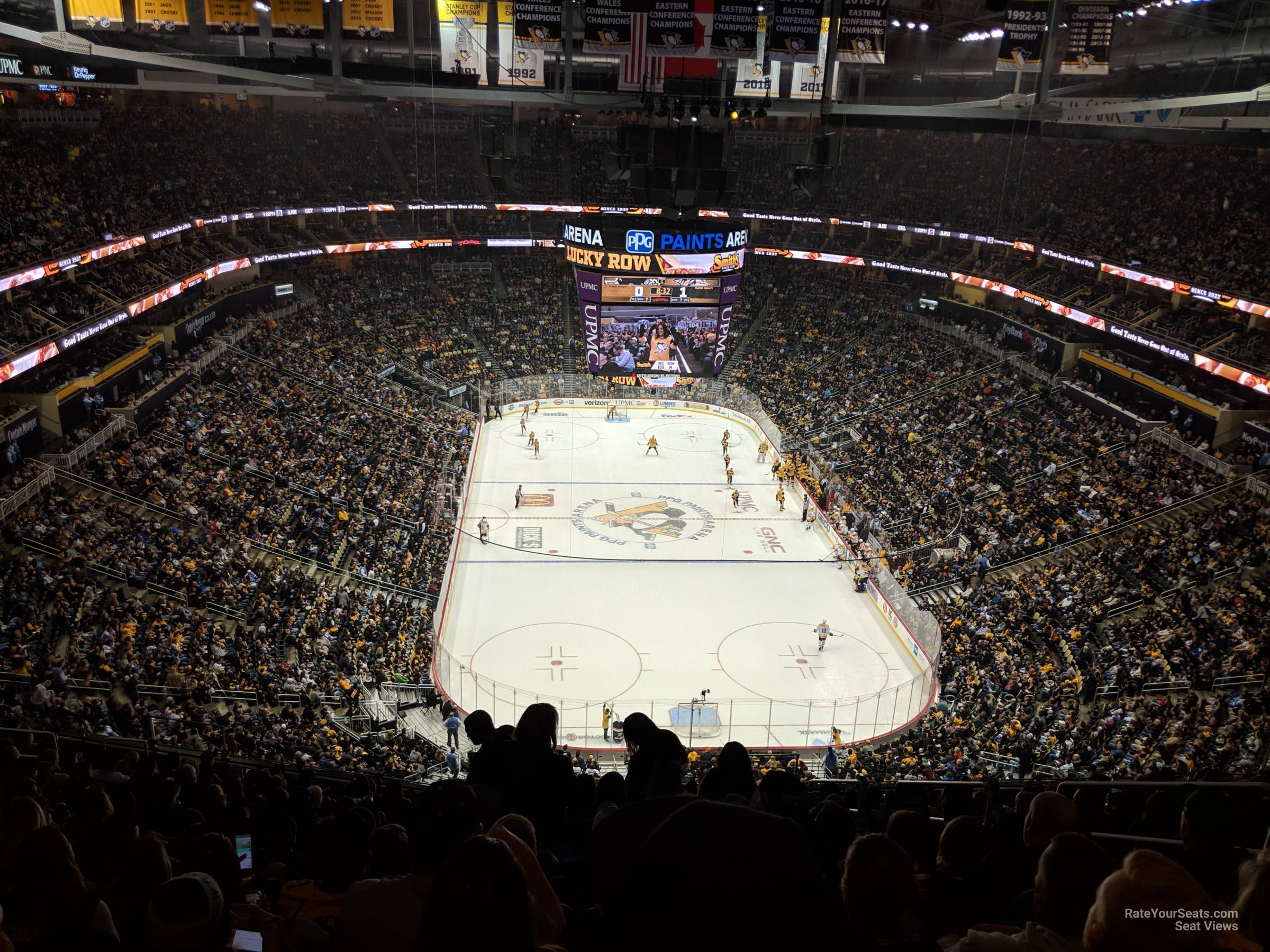 section 212, row sro seat view  for hockey - ppg paints arena