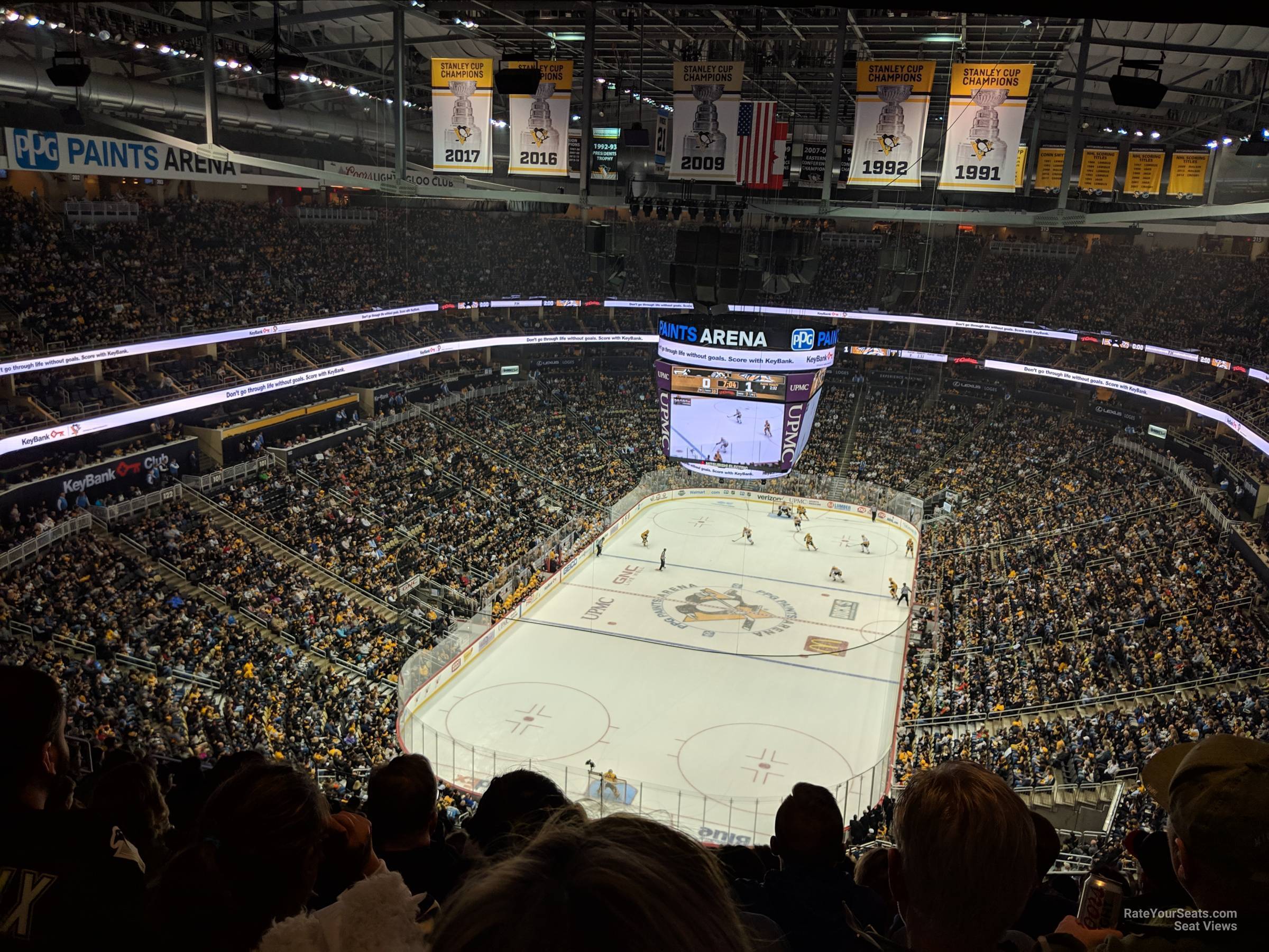 section 227, row sro seat view  for hockey - ppg paints arena