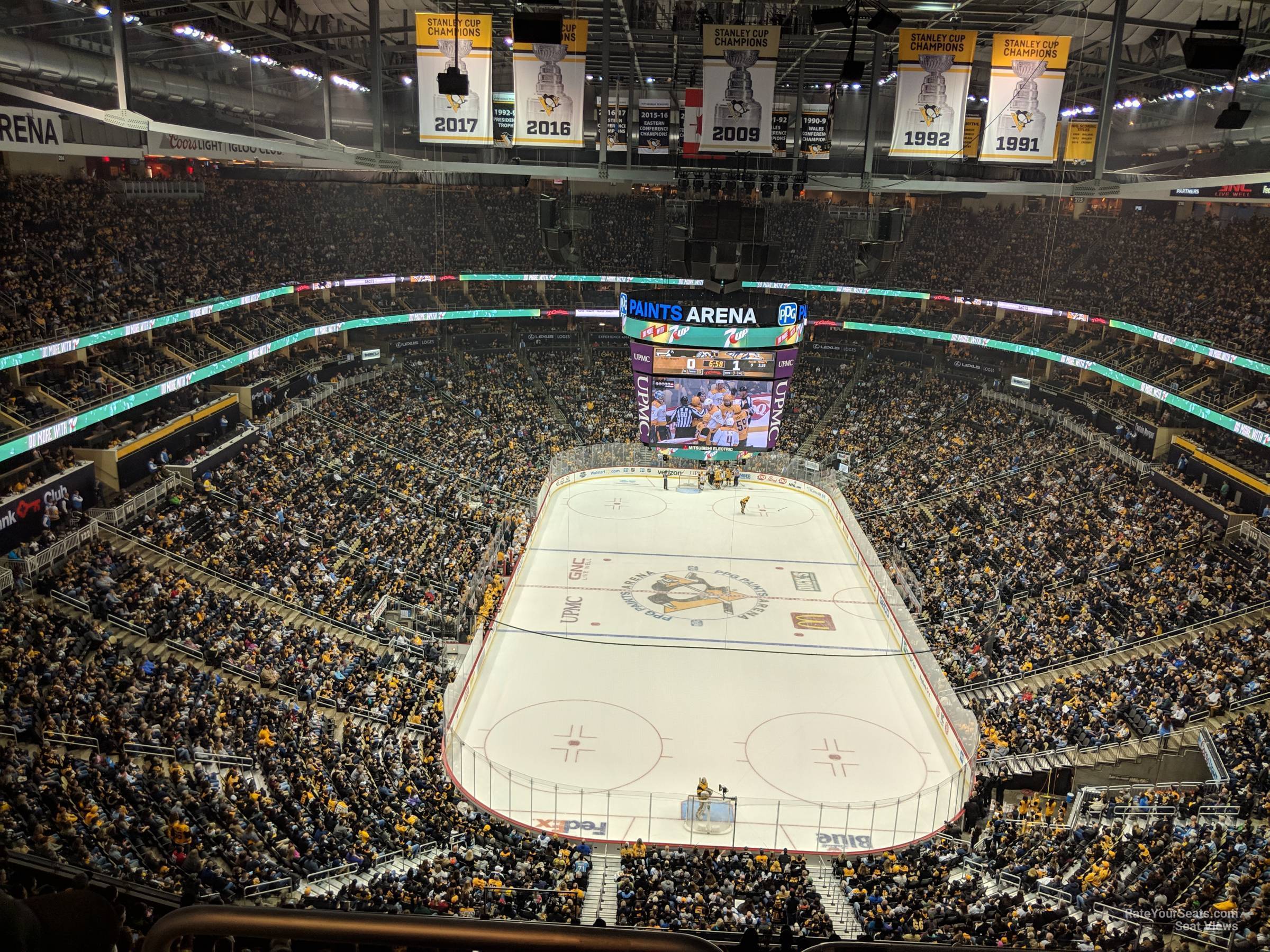 Section 228 At Ppg Paints Arena
