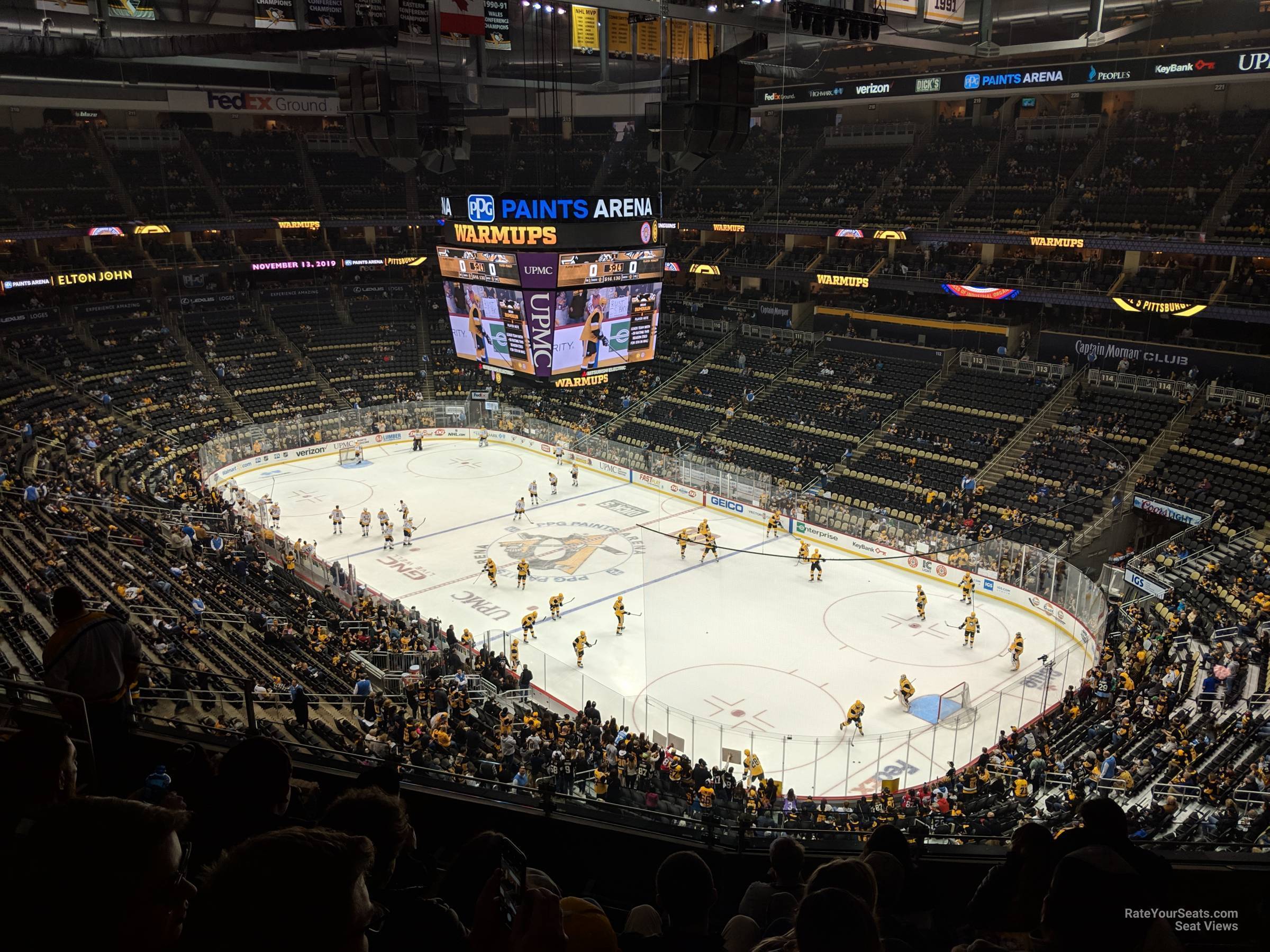 Section 234 at PPG Paints Arena 