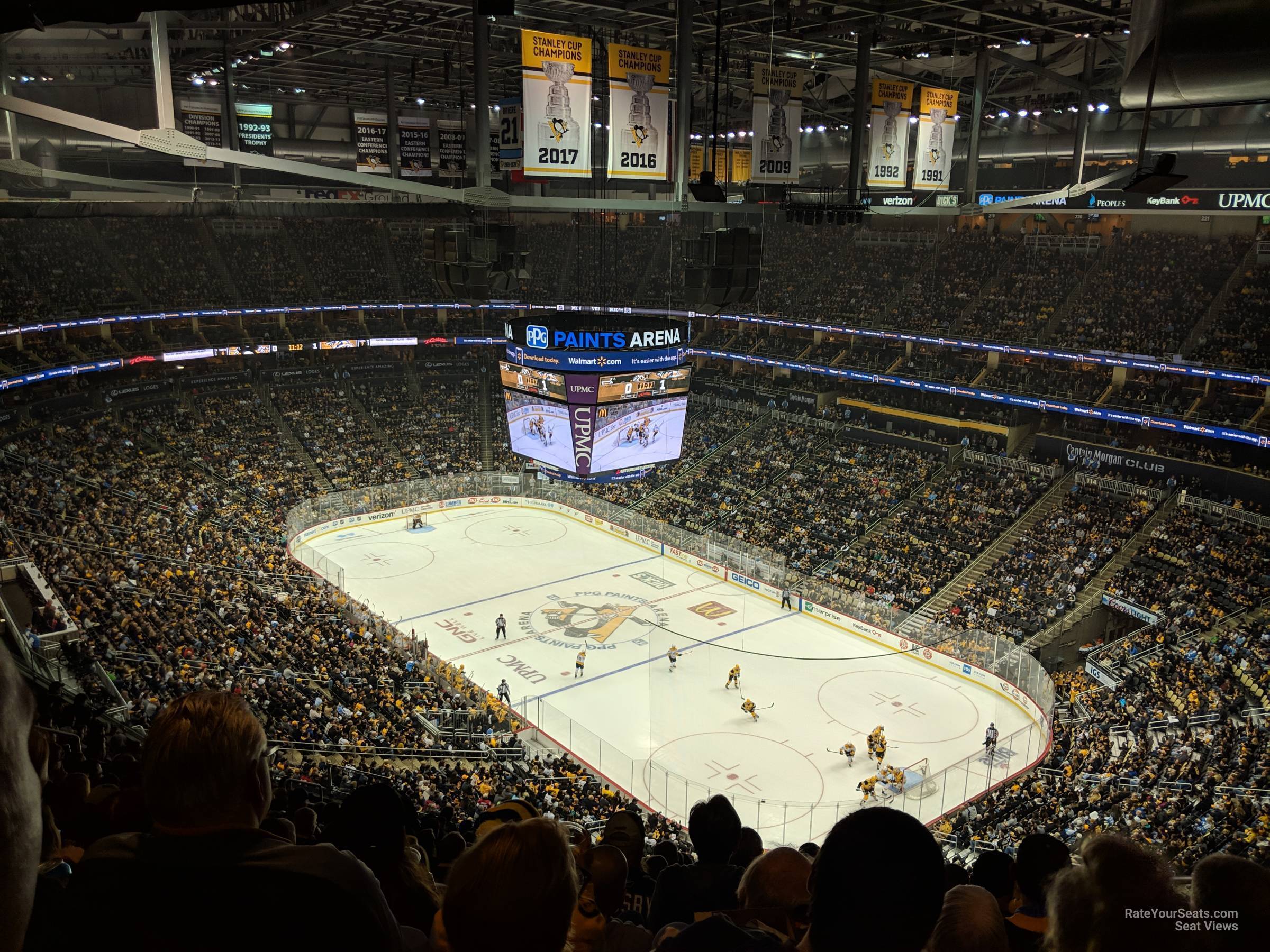 section 232, row sro seat view  for hockey - ppg paints arena