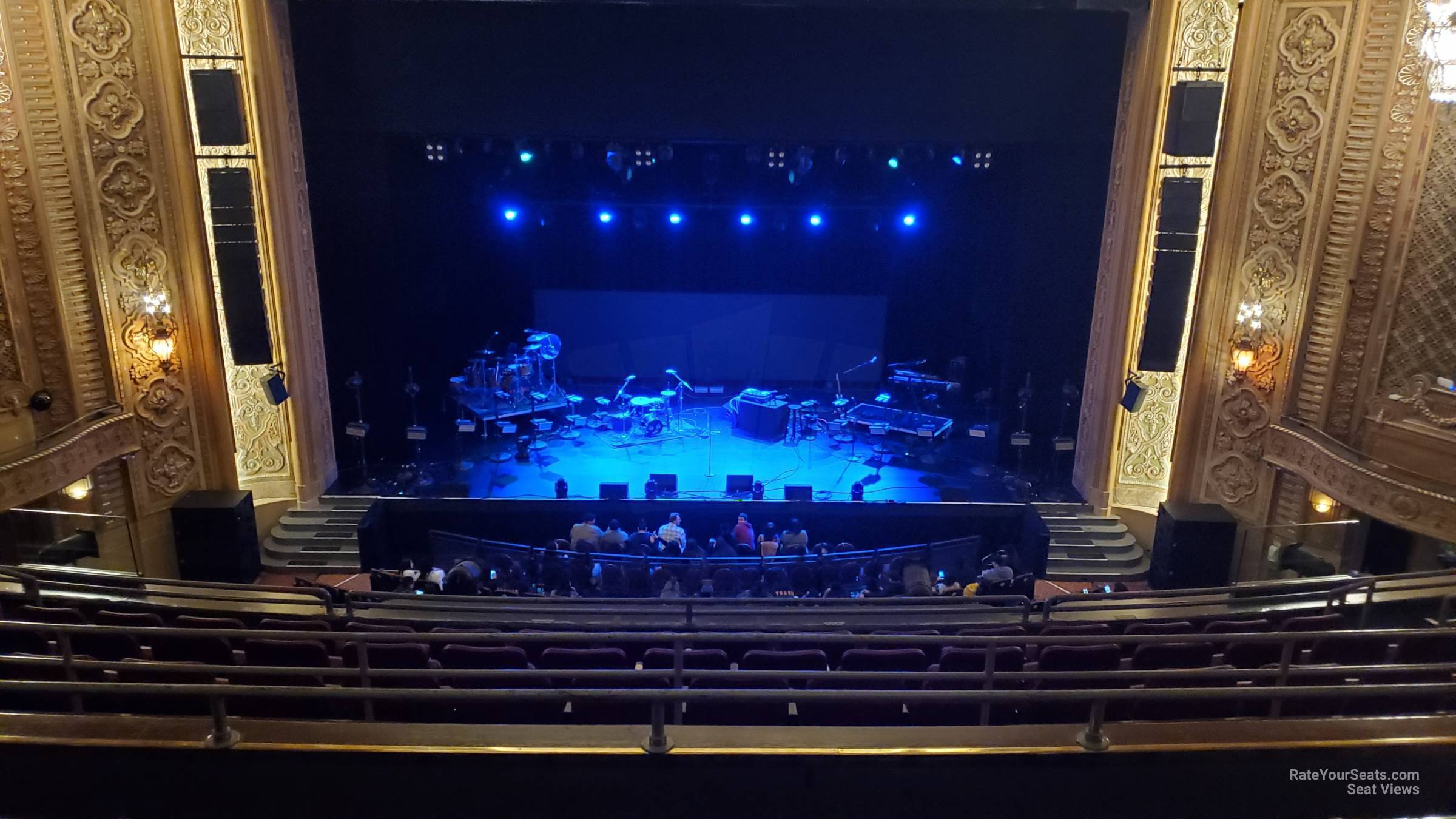 section 13, row e seat view  - paramount theatre - seattle