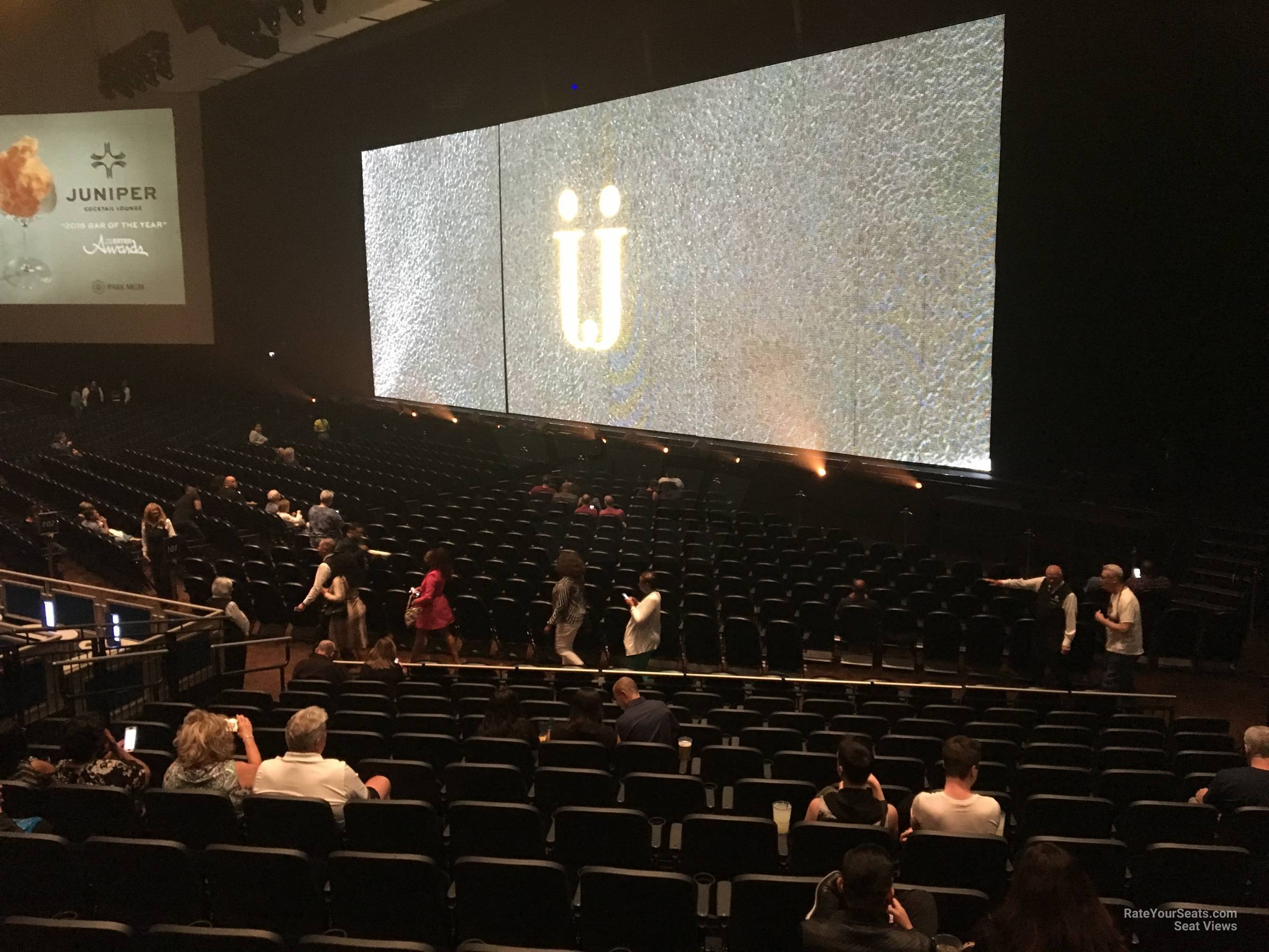 Park Mgm Park Theater Seating Chart