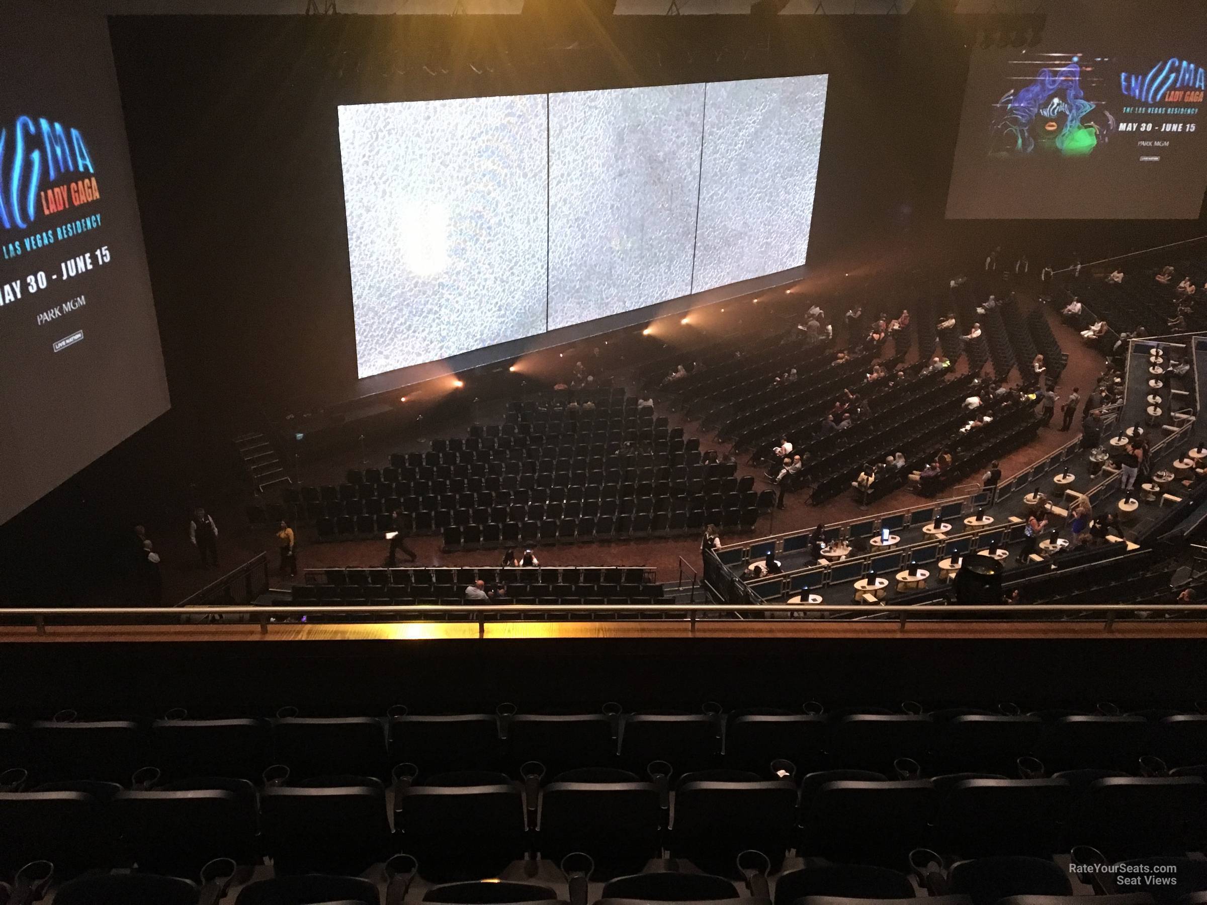 Park Mgm Park Theater Seating Chart