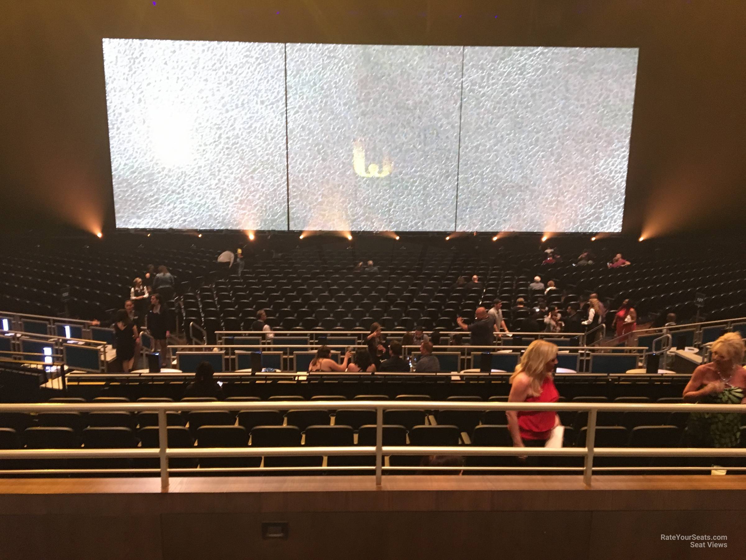 avp 304, row avp seat view  - dolby live at park mgm