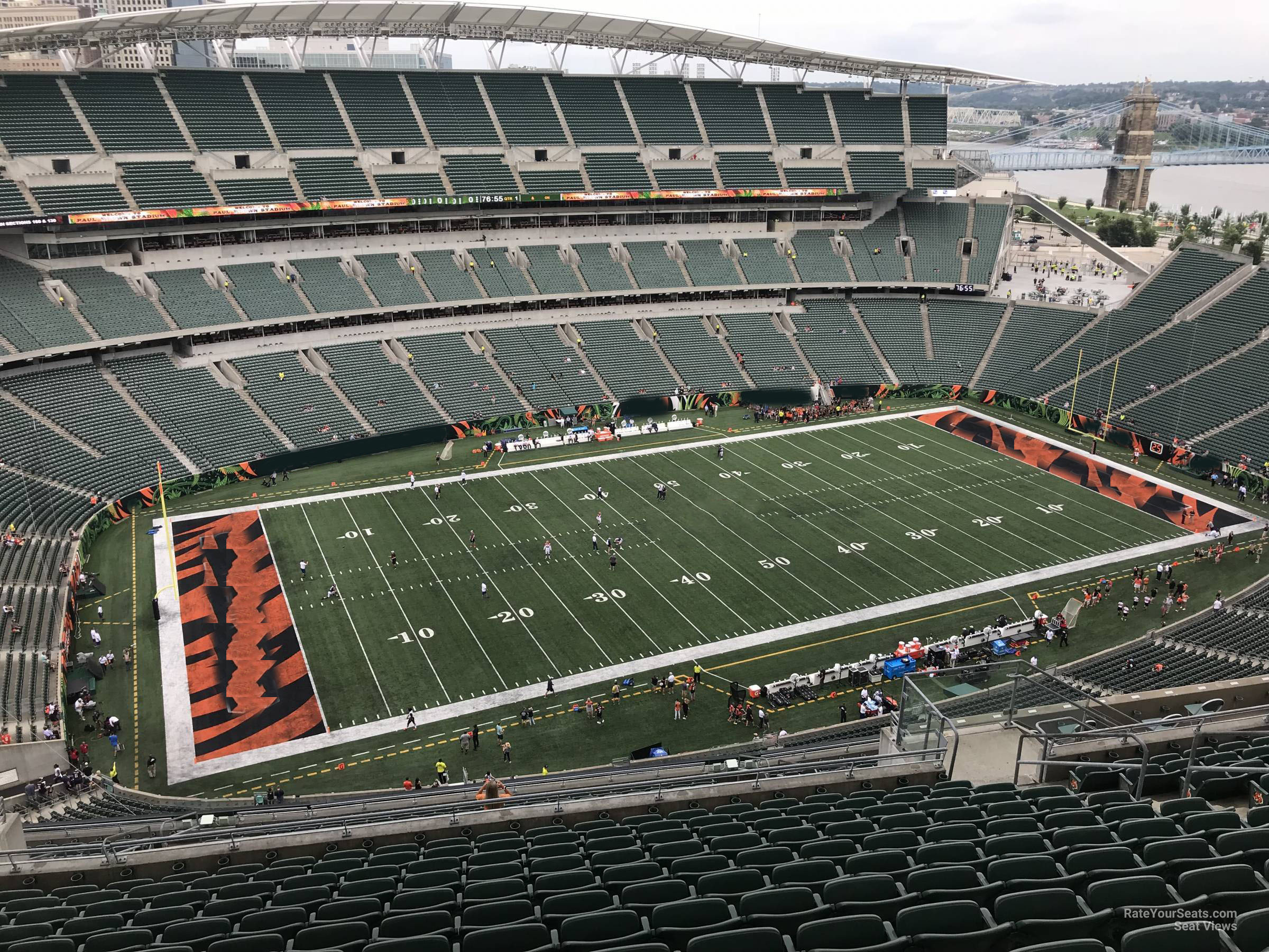 Section 314 at Paul Brown Stadium