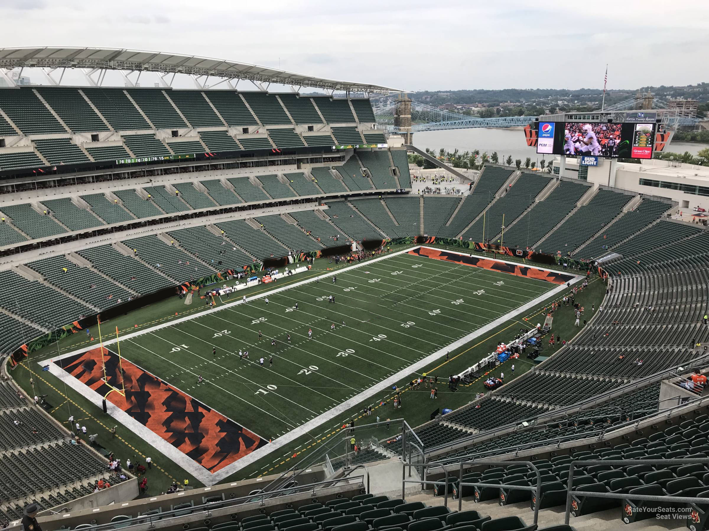 Section 317 at Paycor Stadium