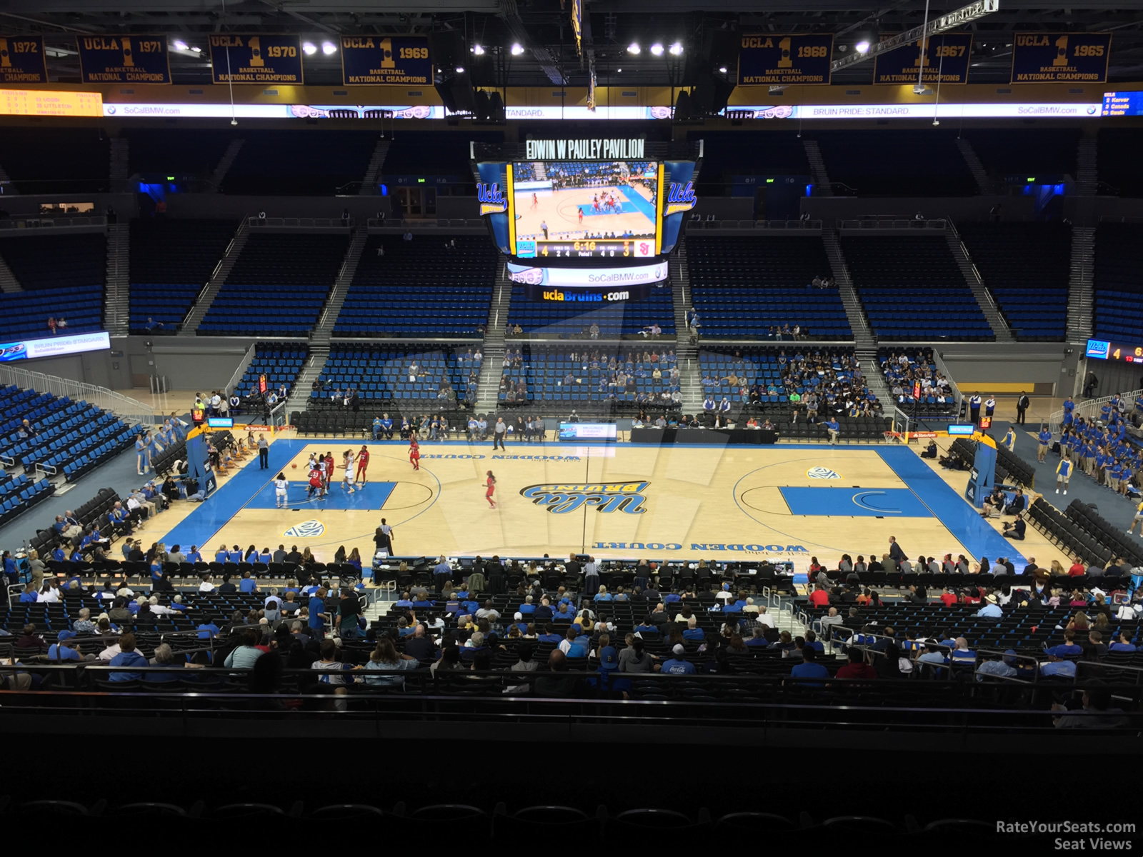 Section 202 at Pauley Pavilion