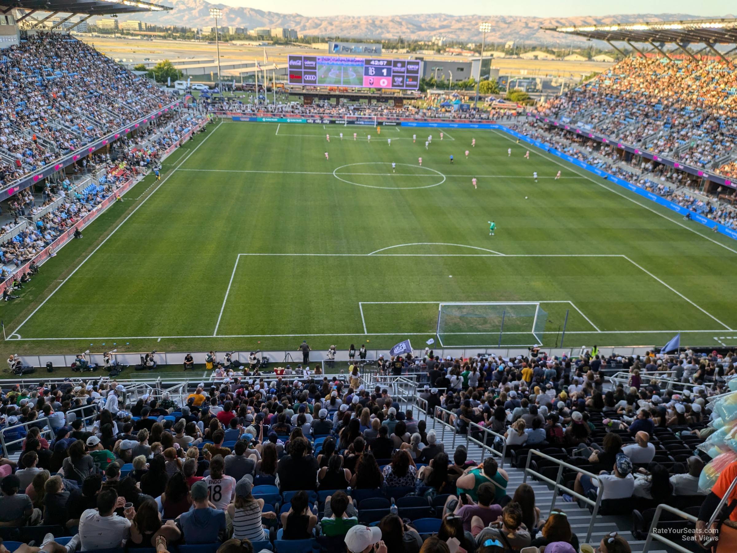 section 116, row 29 seat view  - paypal park