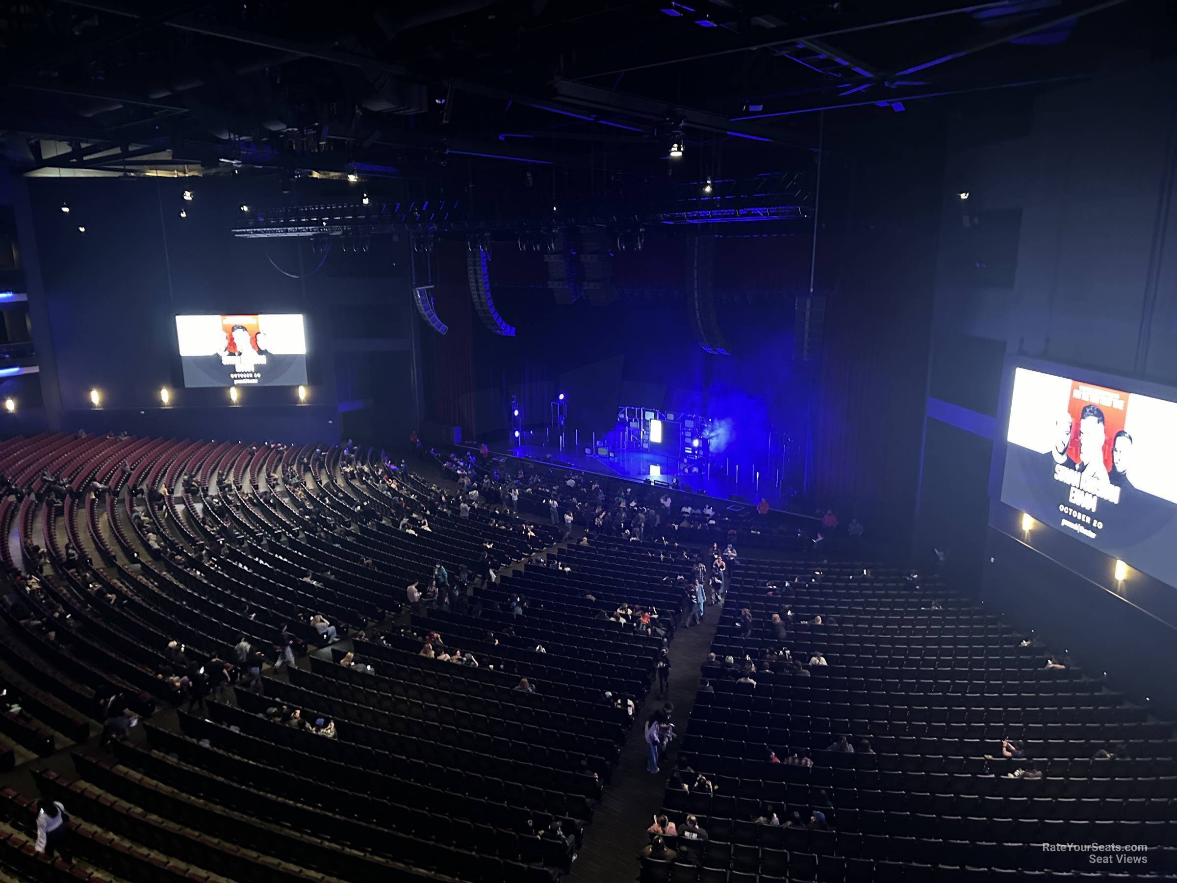 view from mezzanine box c row reserved seat view - peacock theater