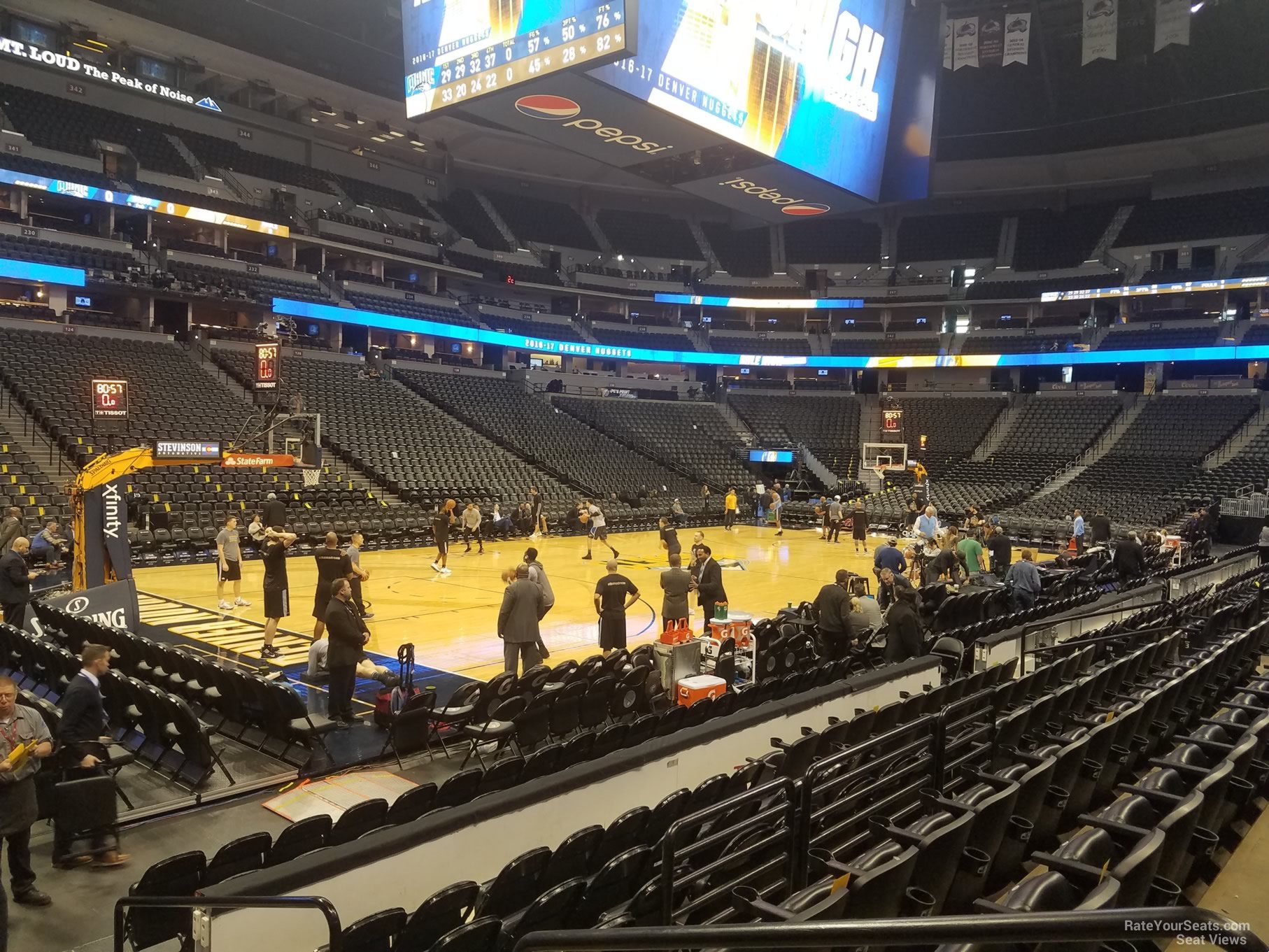 Ball Arena, section exterior, home of Denver Nuggets, Colorado Avalanche,  Colorado Mammoth, page 1