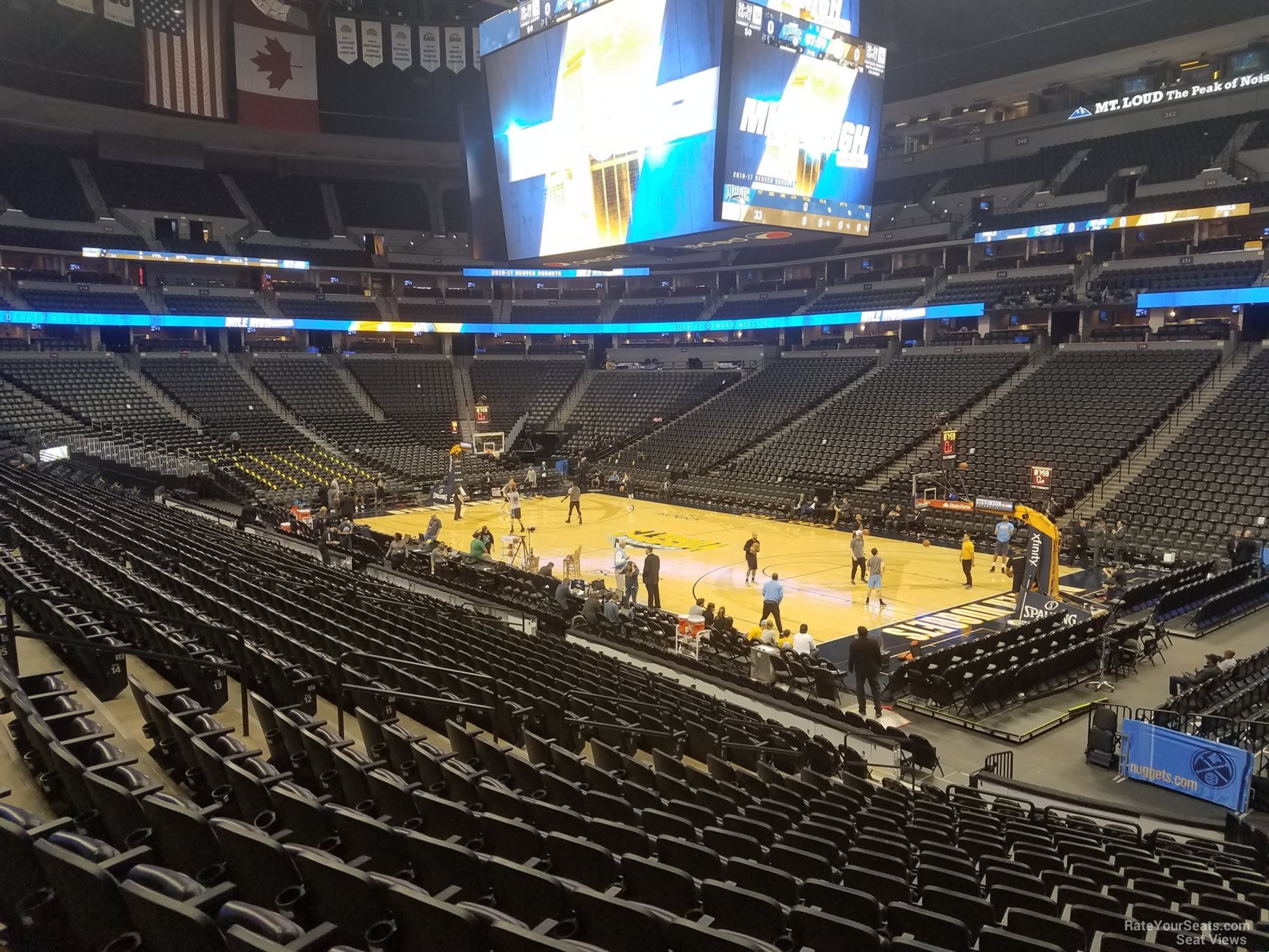 Pepsi Center Section 144 - Denver Nuggets - RateYourSeats.com