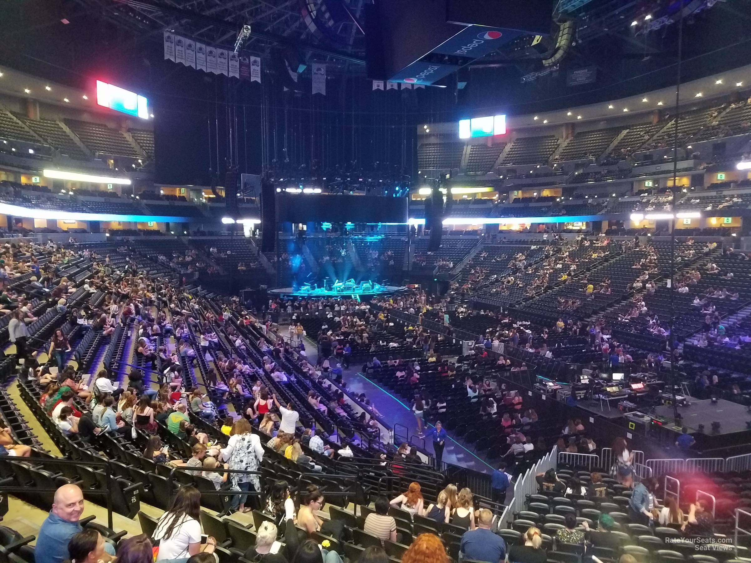 Pepsi Center Section 118 Concert Seating - RateYourSeats.com