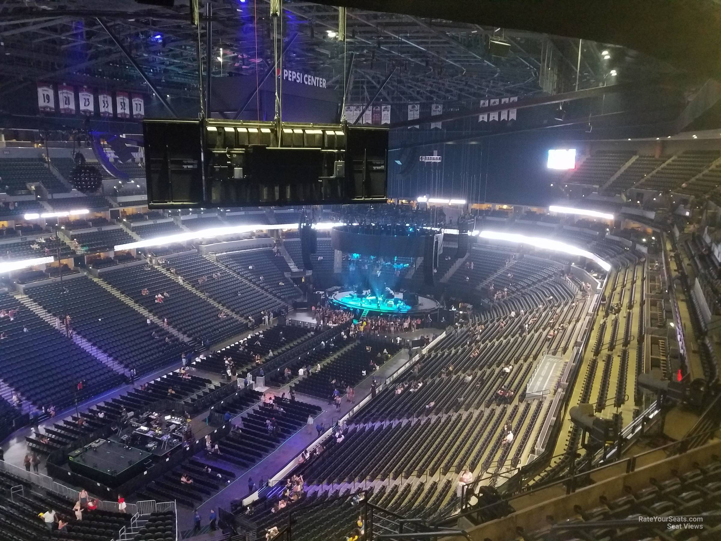 section 314, row 13 seat view  for concert - ball arena